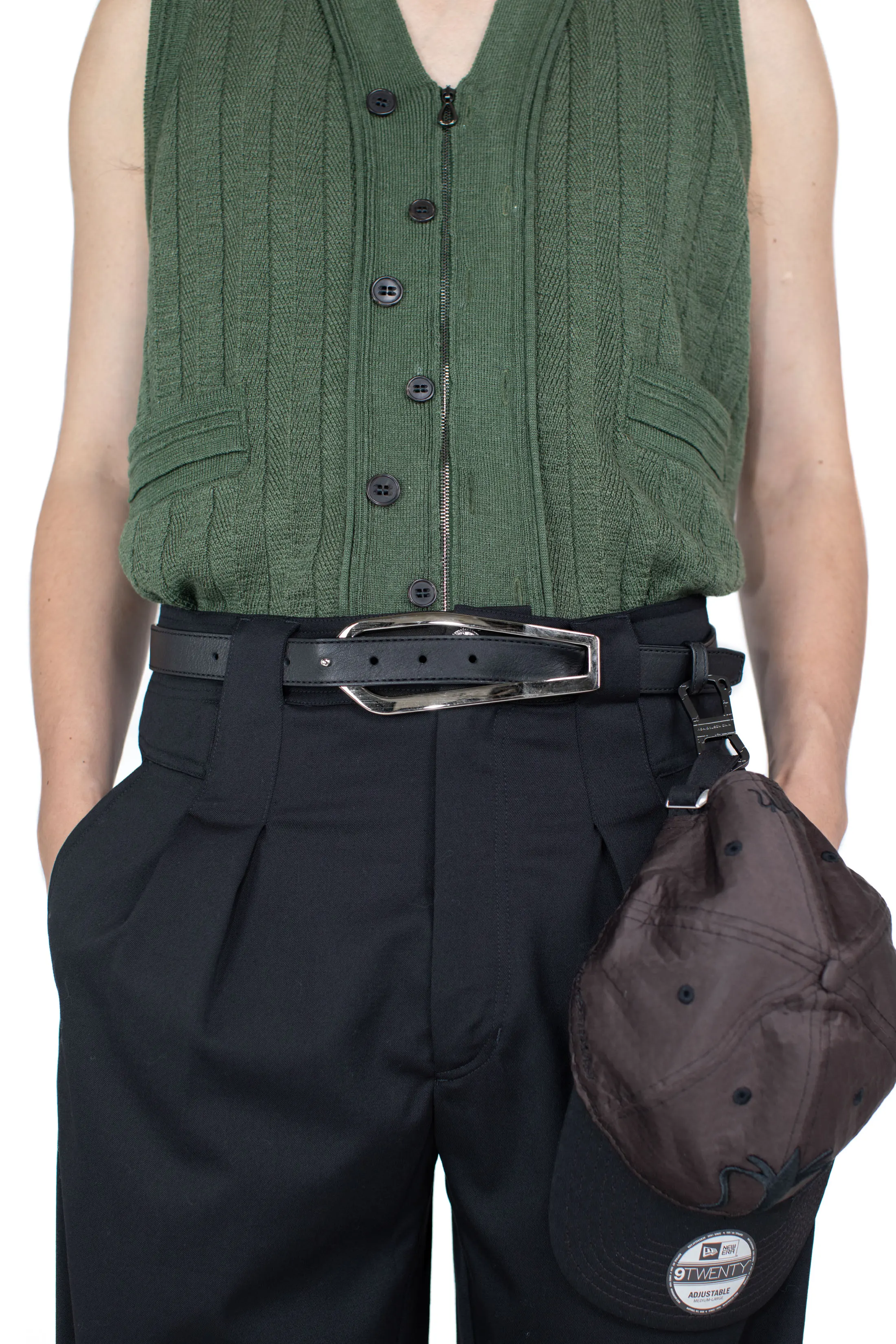 MARGUTTA BELT - BLACK OBSIDIAN – KIKO KOSTADINOV