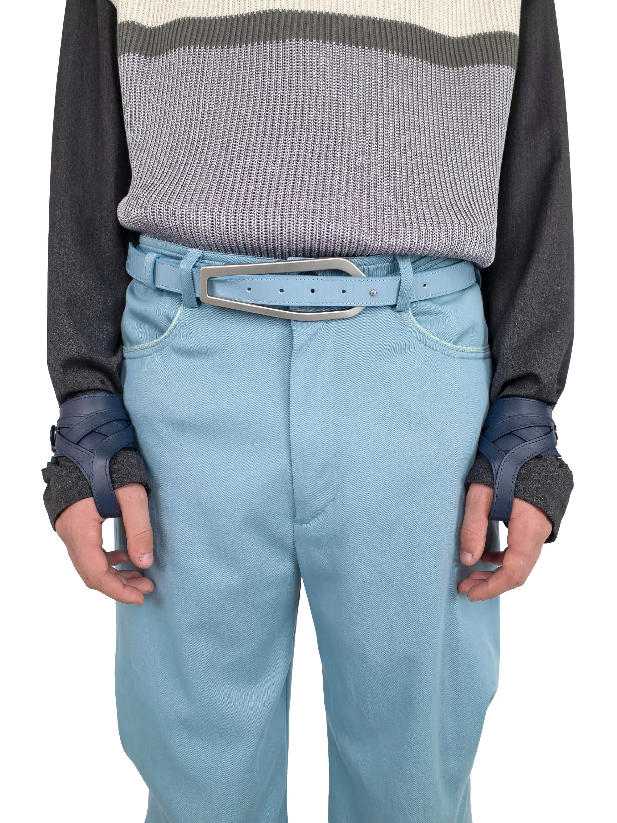 p*m様 kiko kostadinov ベルト Kiko Kostadinov(キココスタディノフ) / ALEC BELT/ベルト/レザー/BLK