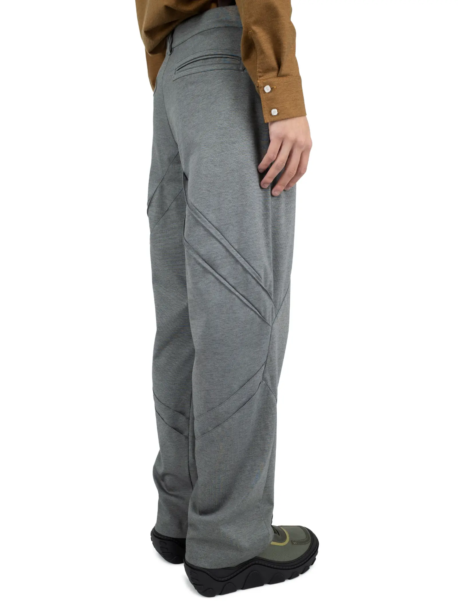 KIKO KOSTADINOV – MELSAS DARTED TROUSER - IRON GREY