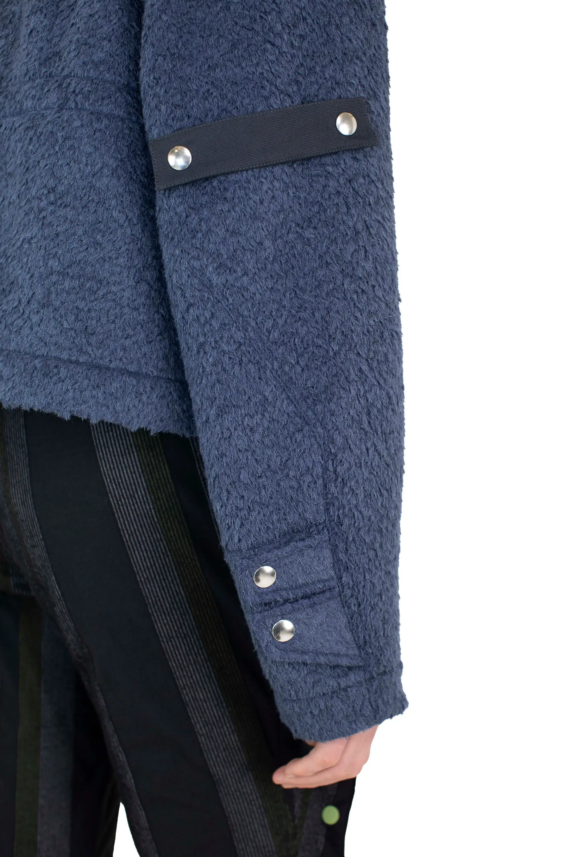 KIKO KOSTADINOV MENO JACKET - BLUE GRAY/D GREY