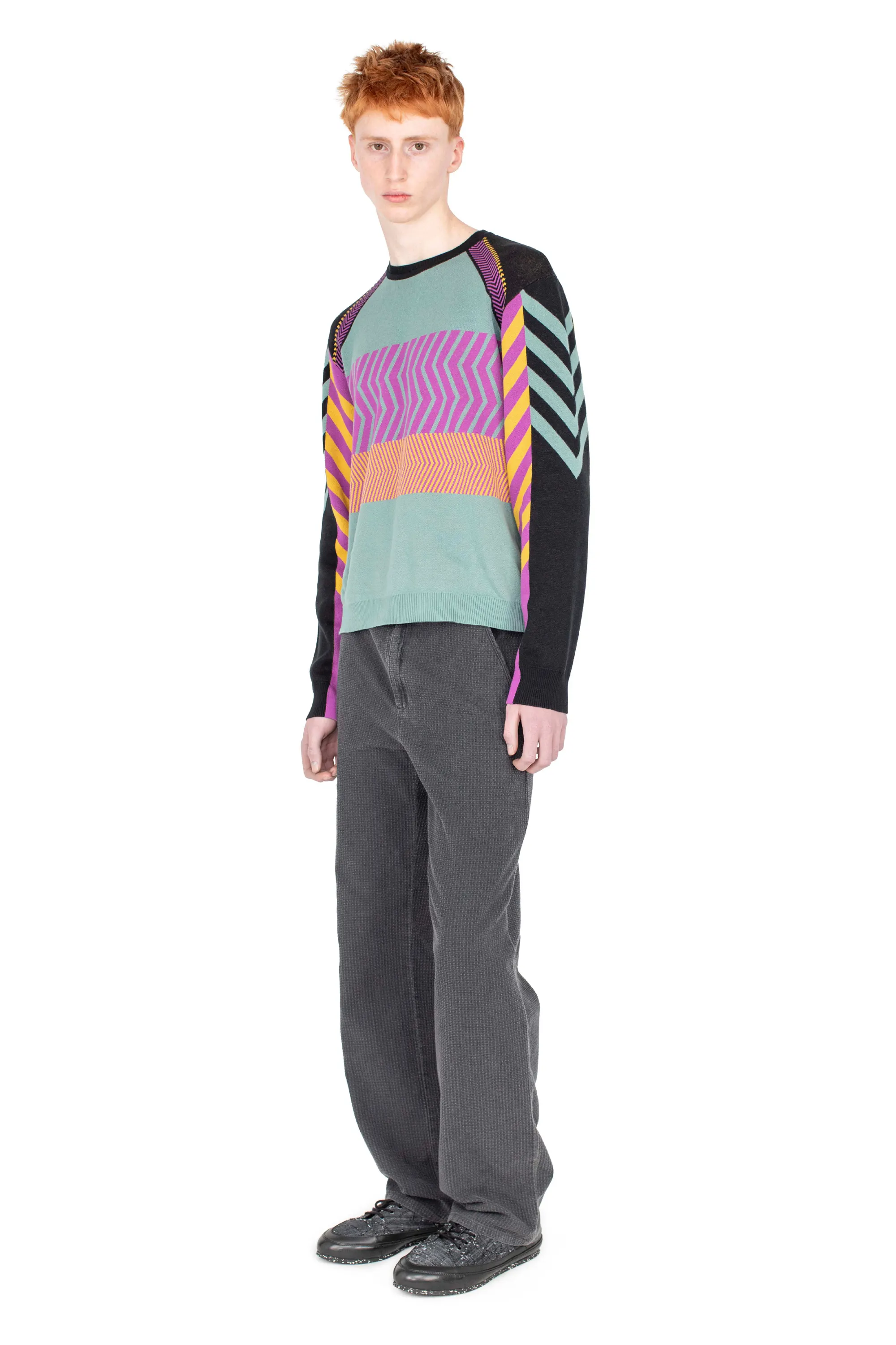 KIKO KOSTADINOV MEVRE TROUSER - WASHED BLACK