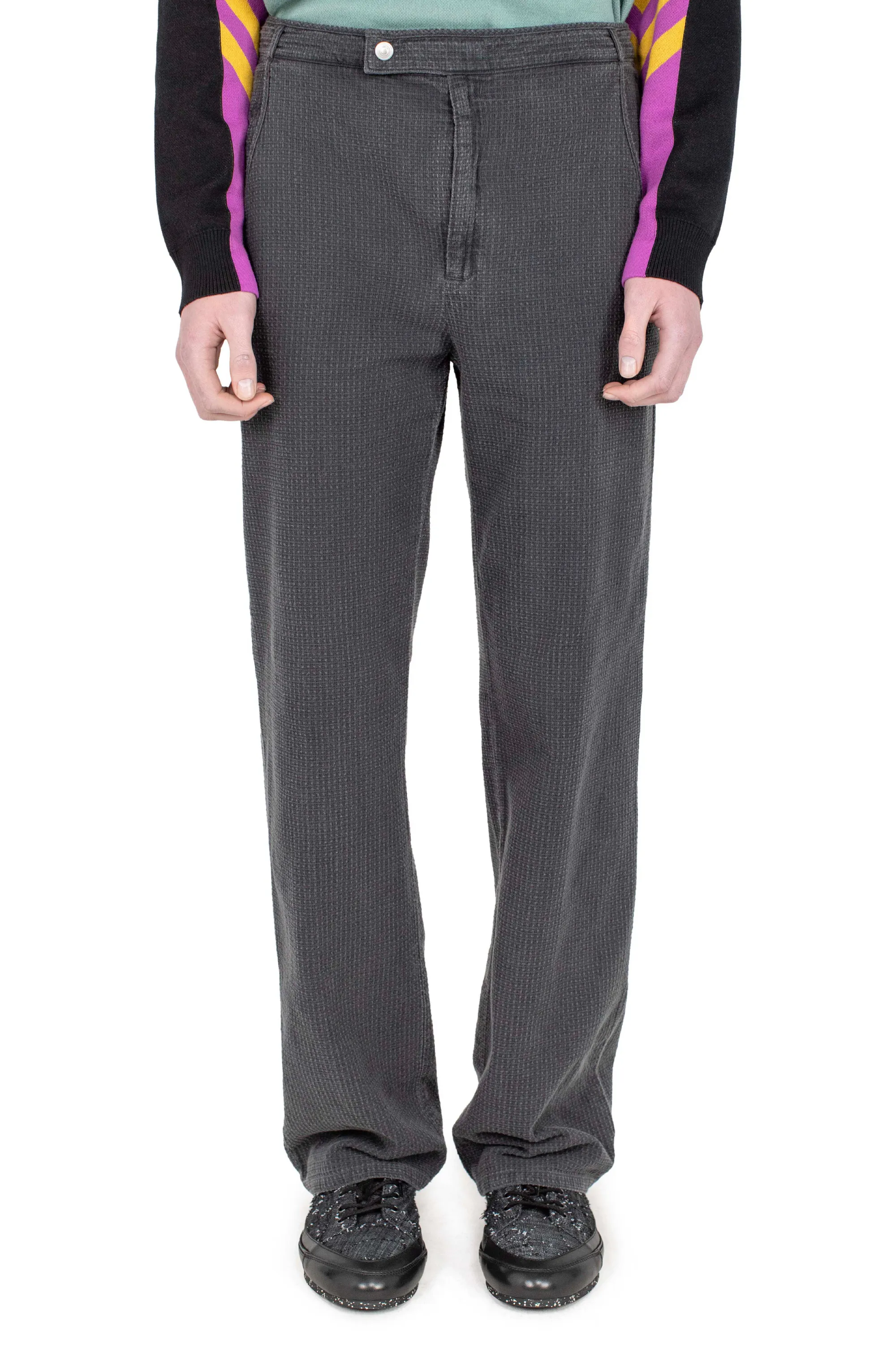 MEVRE TROUSER - WASHED BLACK – KIKO KOSTADINOV MEVRE TROUSER - WASHED BLACK – KIKO KOSTADINOV
