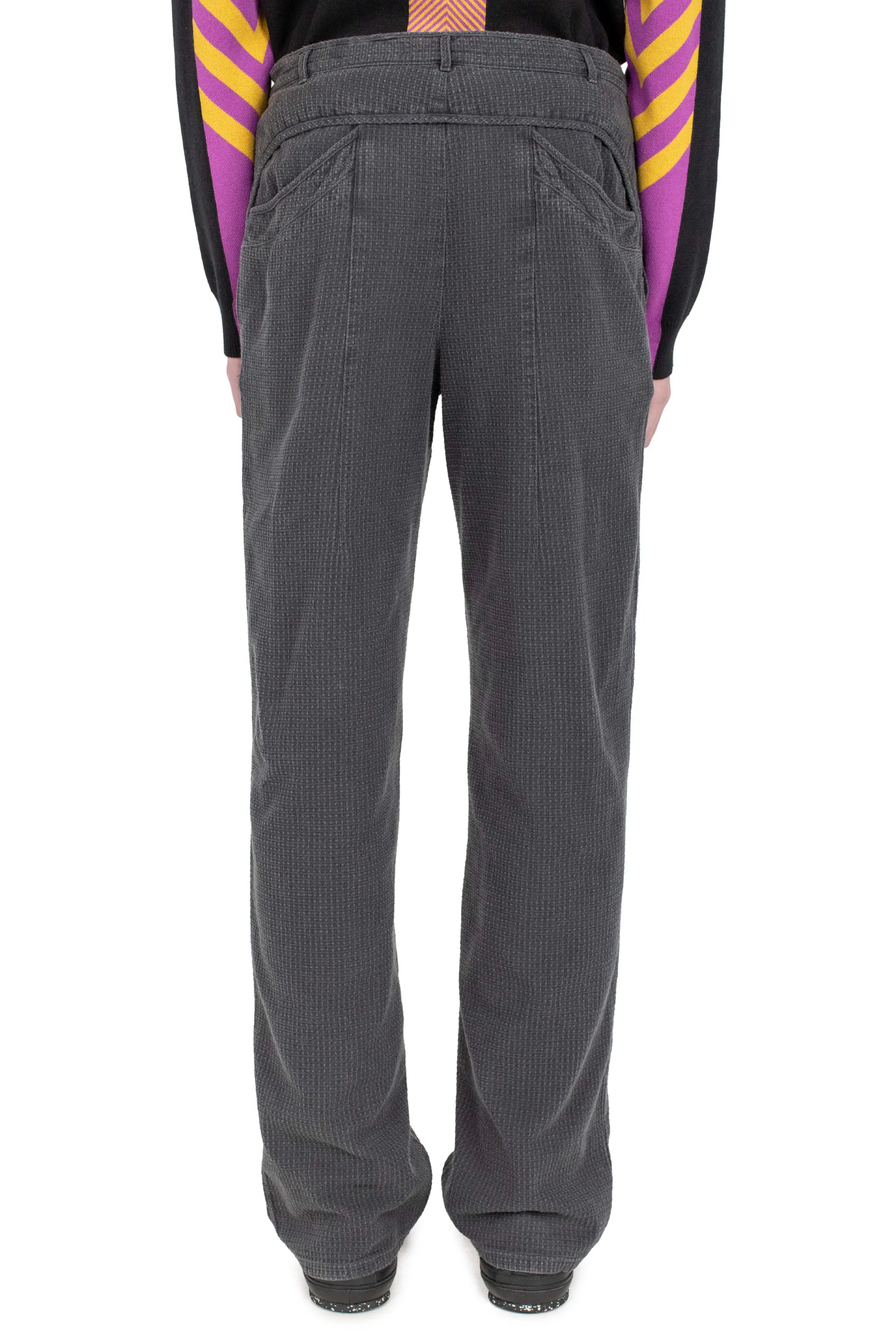 KIKO KOSTADINOV MEVRE TROUSER - WASHED BLACK