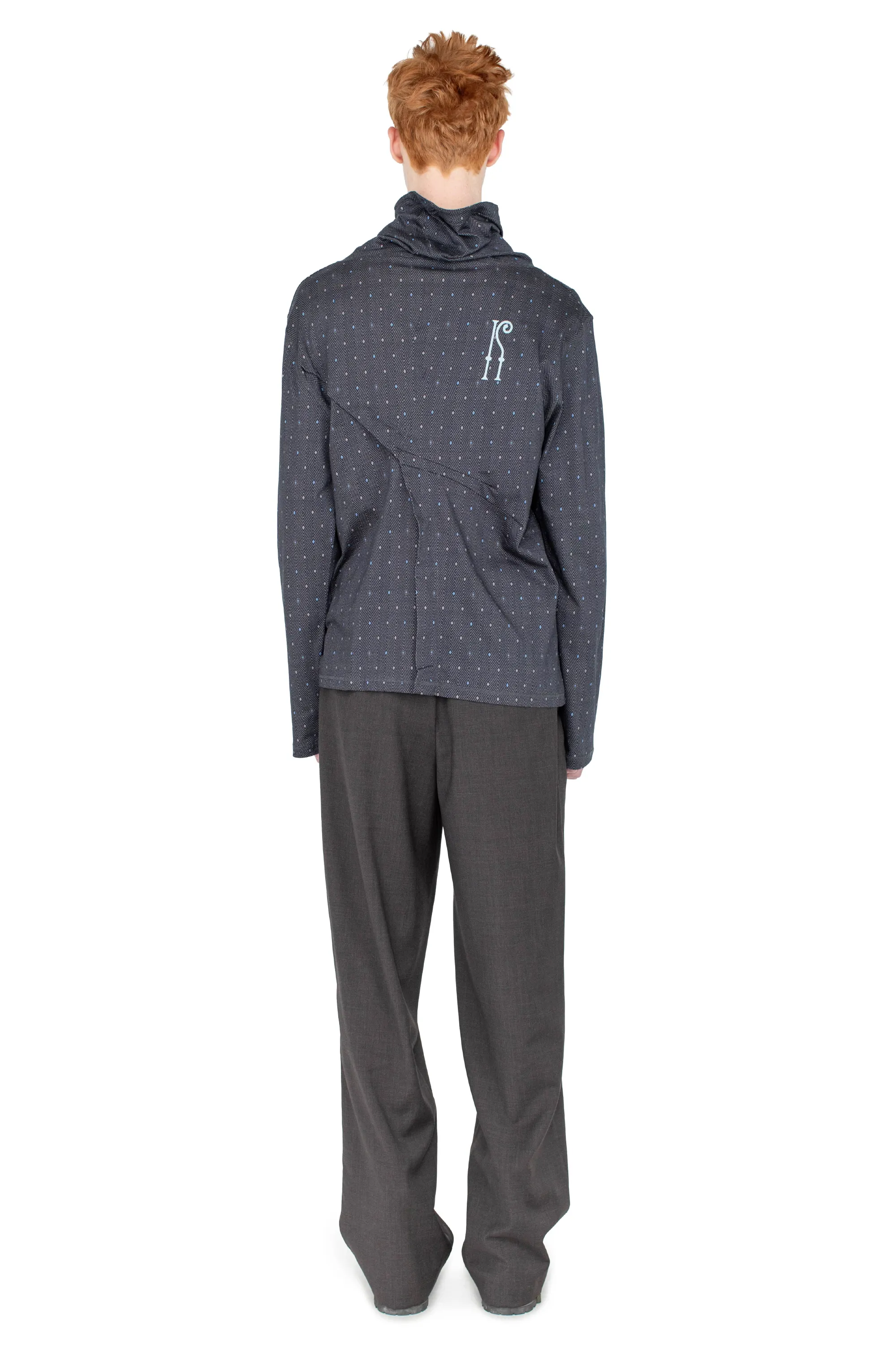 KIKO KOSTADINOV MINNA GATHERED TROUSER - UMBER BROWN