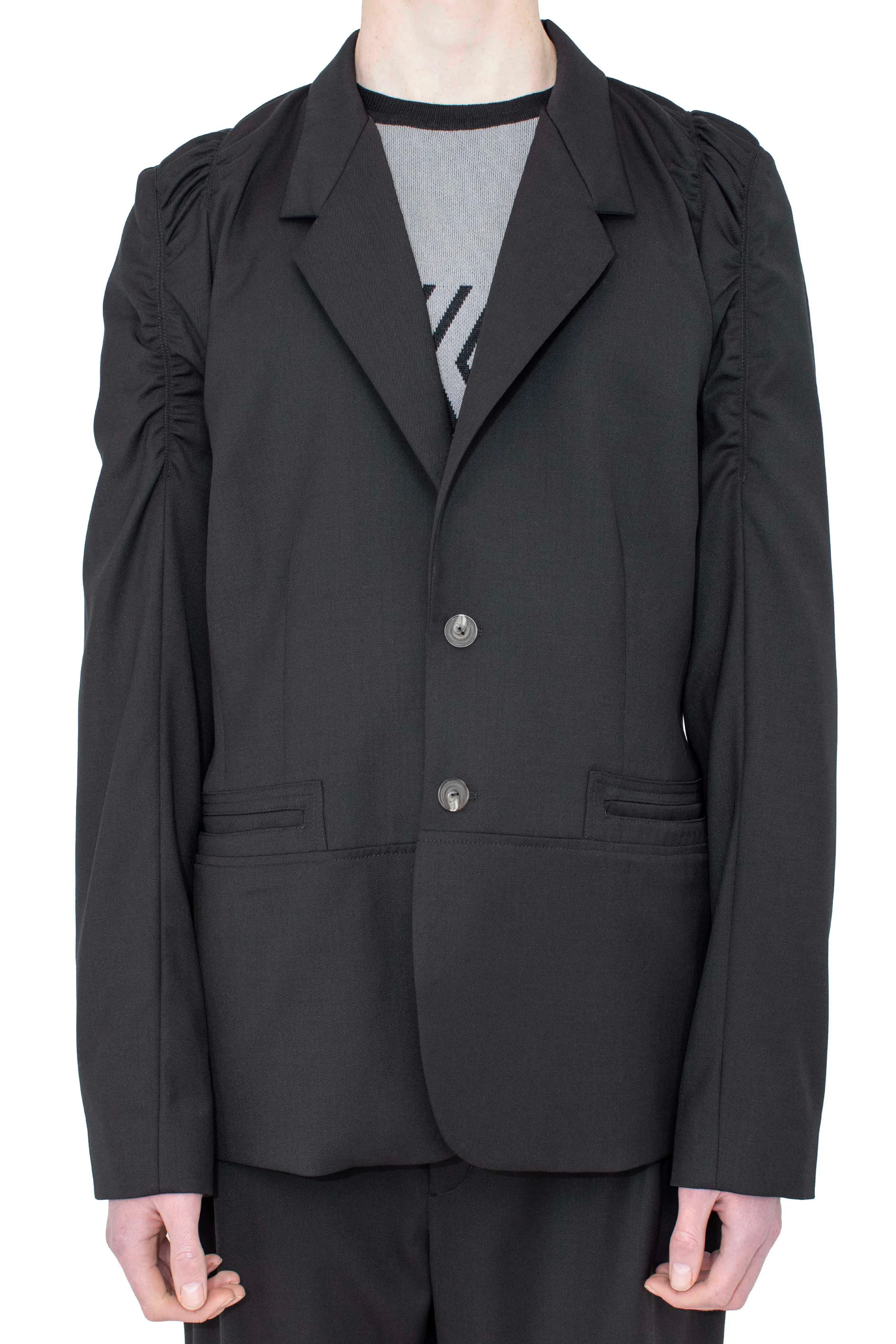 KIKO KOSTADINOV MINNA JACKET - CROW BLACK
