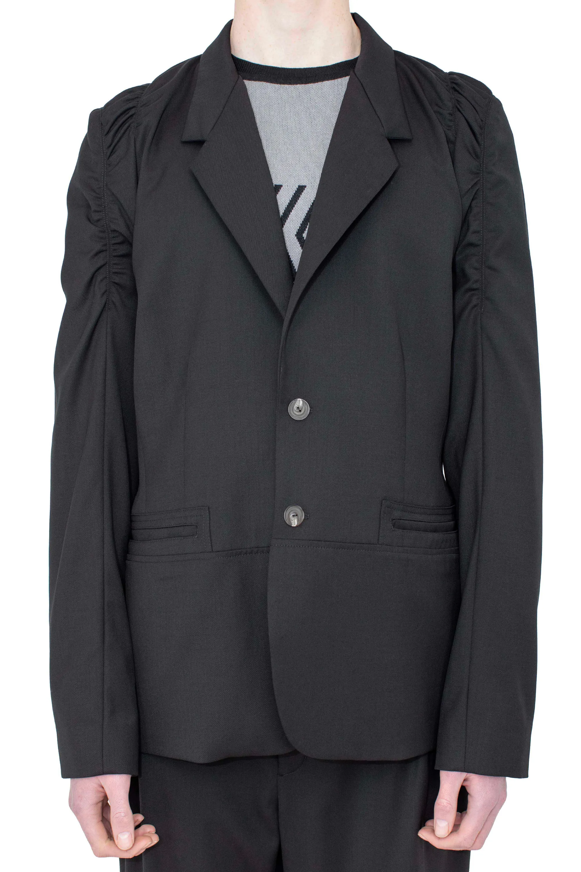 KIKO KOSTADINOV MINNA JACKET - CROW BLACK