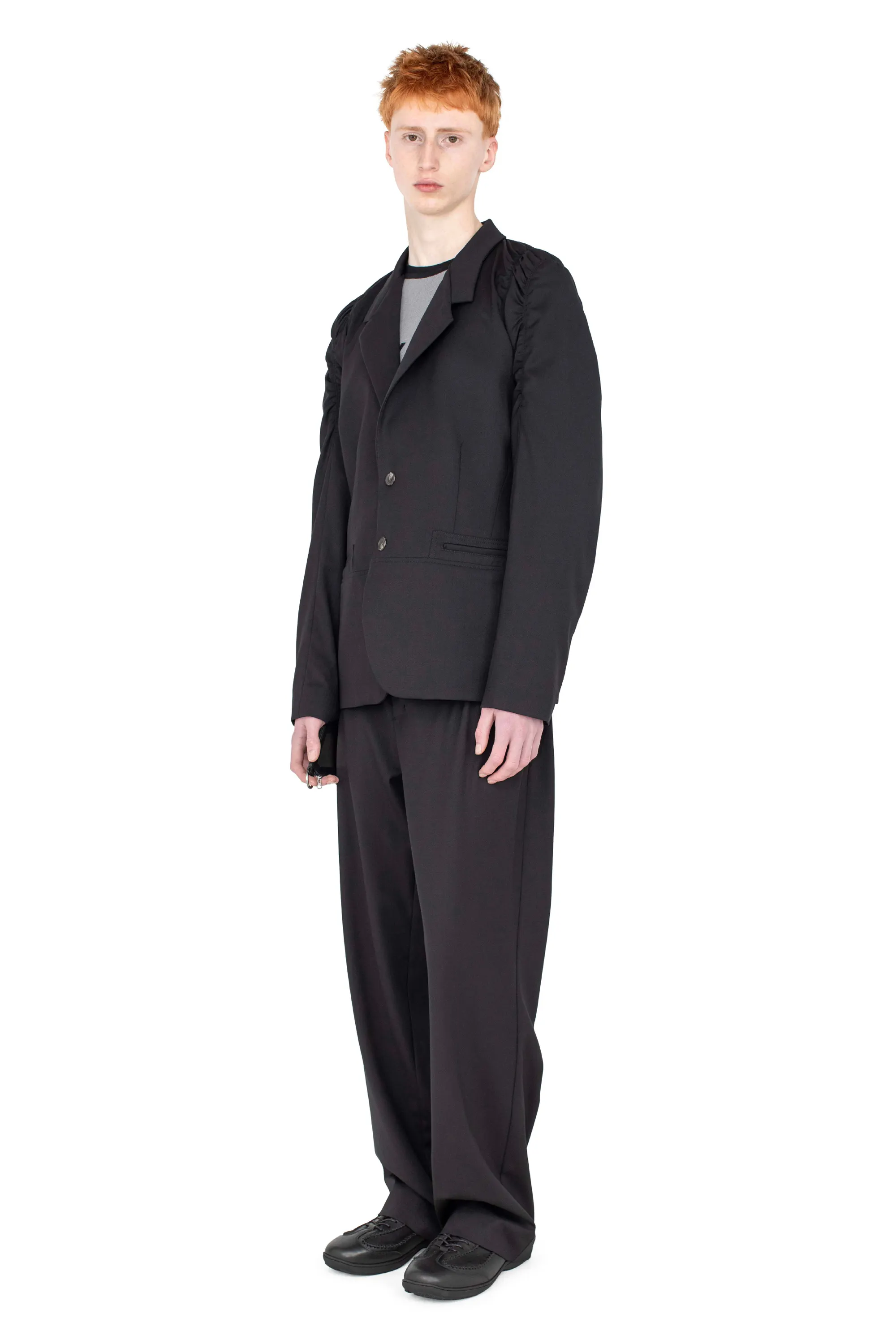 KIKO KOSTADINOV MINNA JACKET - CROW BLACK
