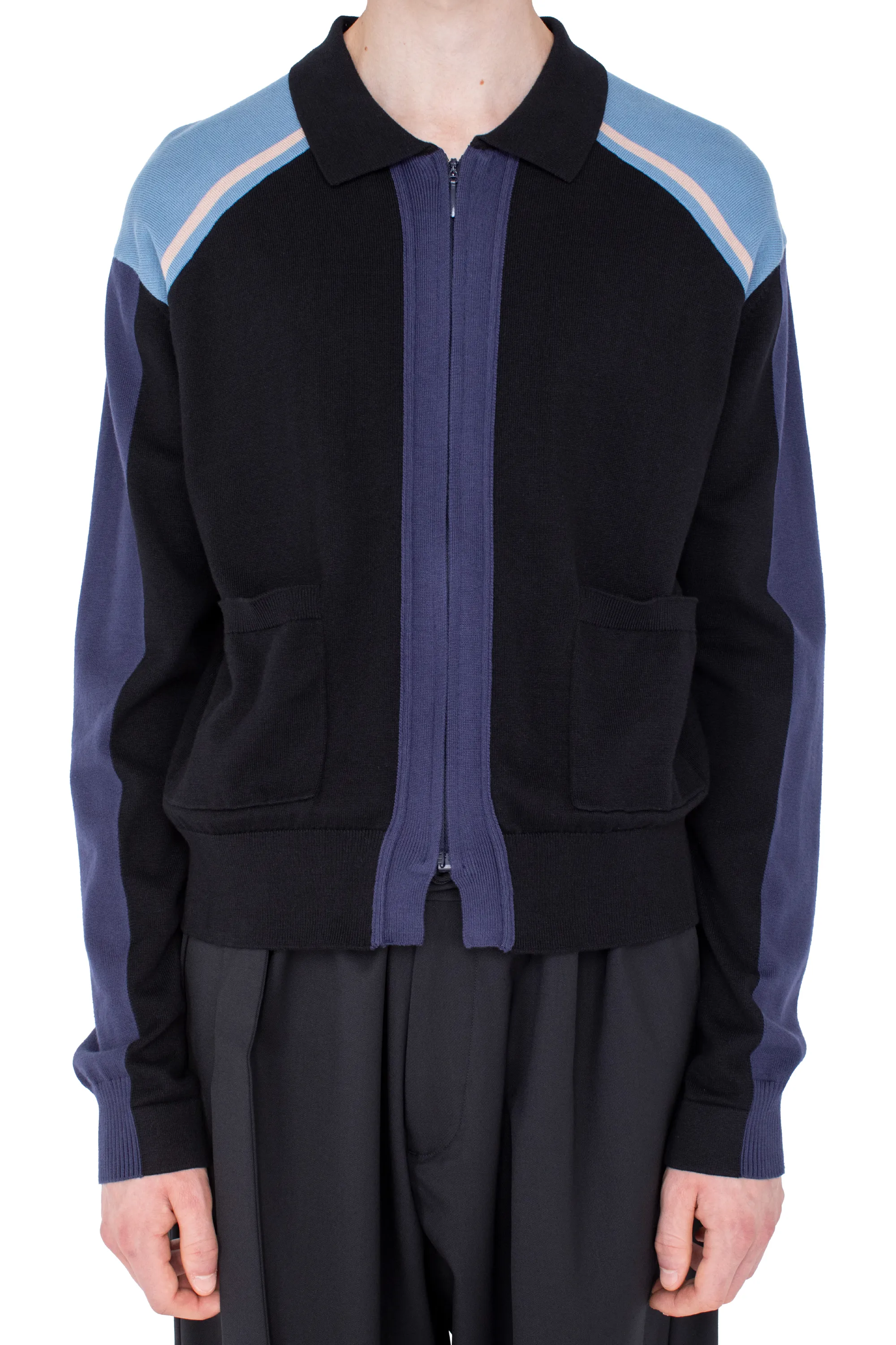 KIKO KOSTADINOV MUNNO KNIT CARDIGAN - PHANTOM BLACK