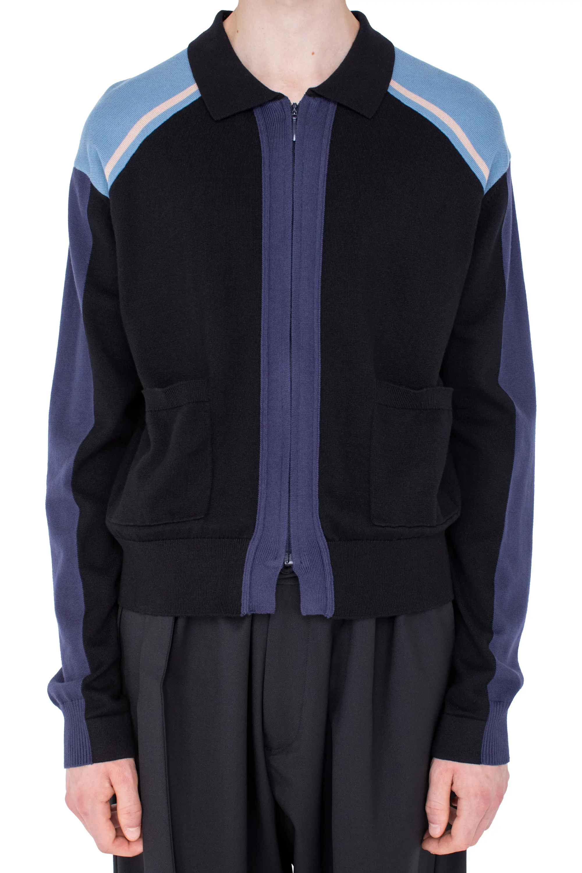 KIKO KOSTADINOV MUNNO KNIT CARDIGAN - PHANTOM BLACK