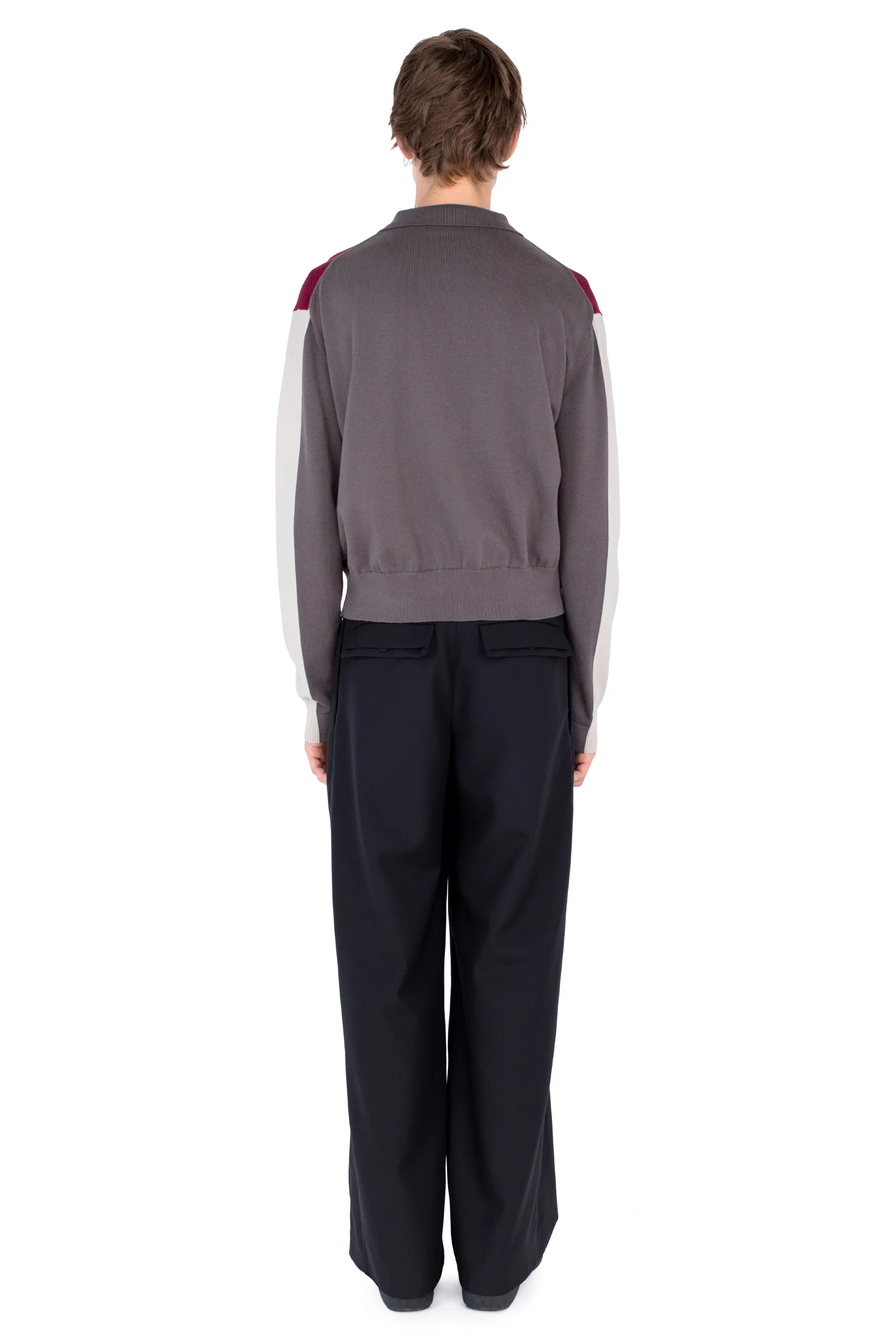 KIKO KOSTADINOV MUNNO KNIT CARDIGAN - SLATE GREY