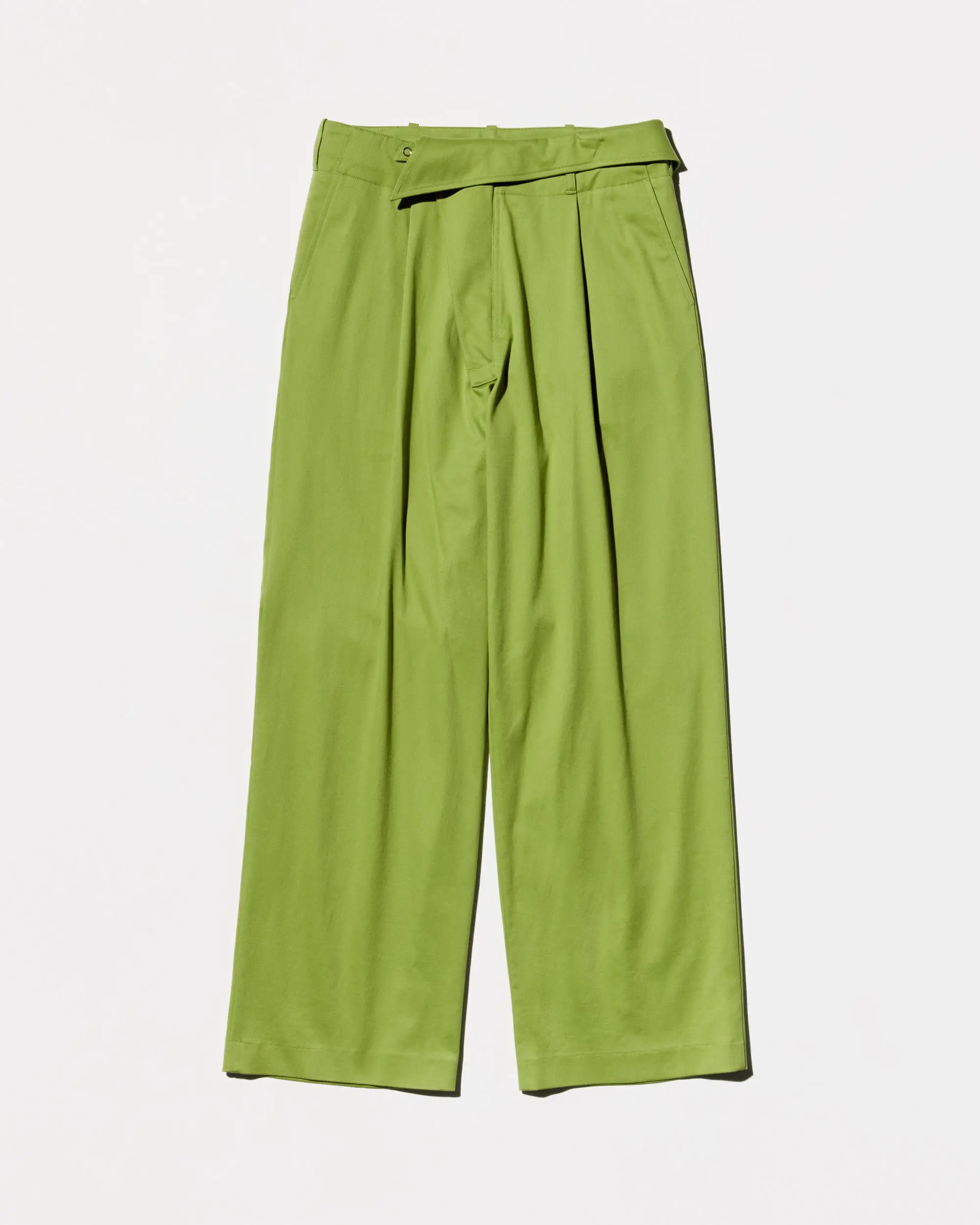 KIKO KOSTADINOV NAVIN WIDE TROUSER - CHARTREUSE