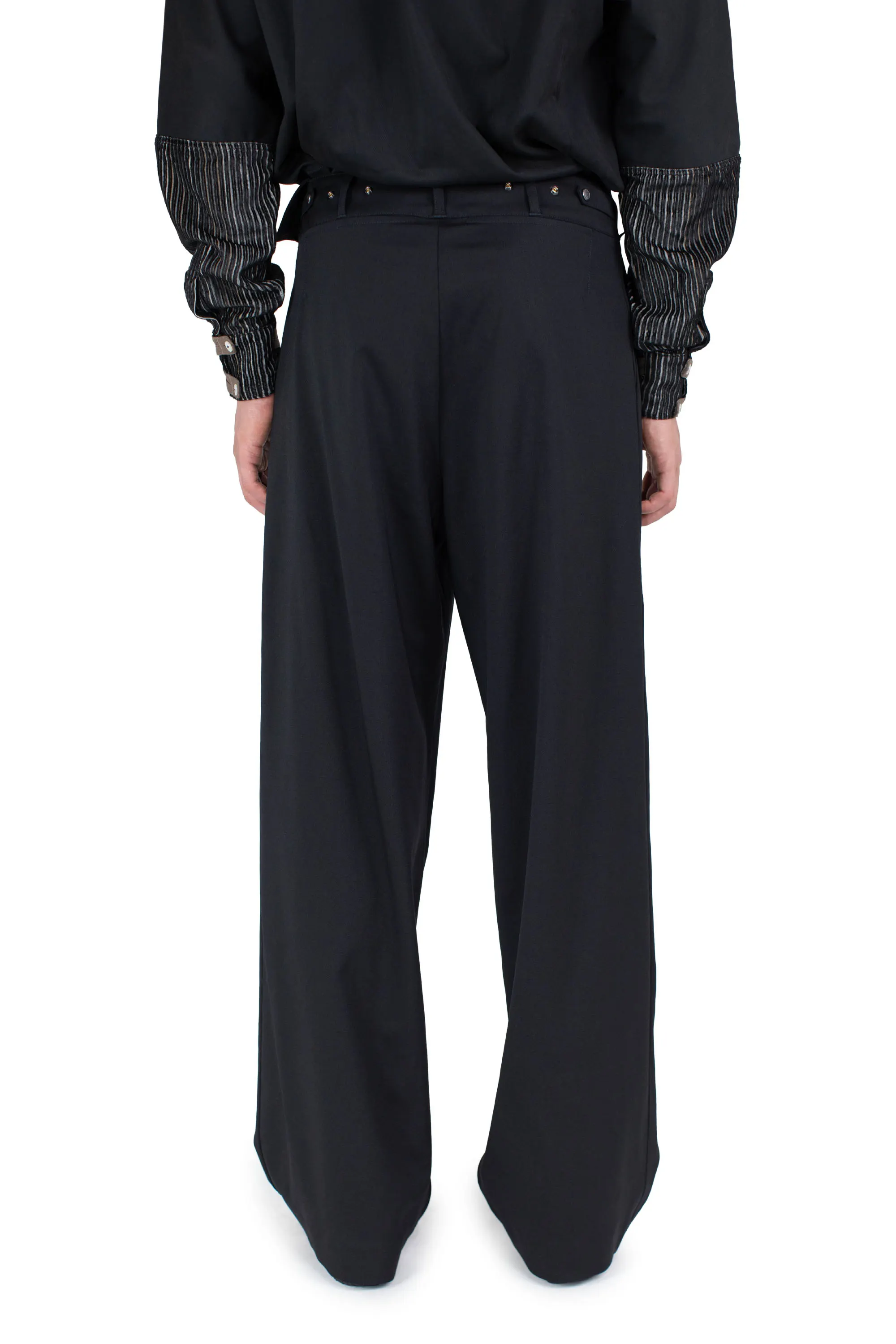 NAVIN WIDE TROUSER - NIGHT BLACK – KIKO KOSTADINOV