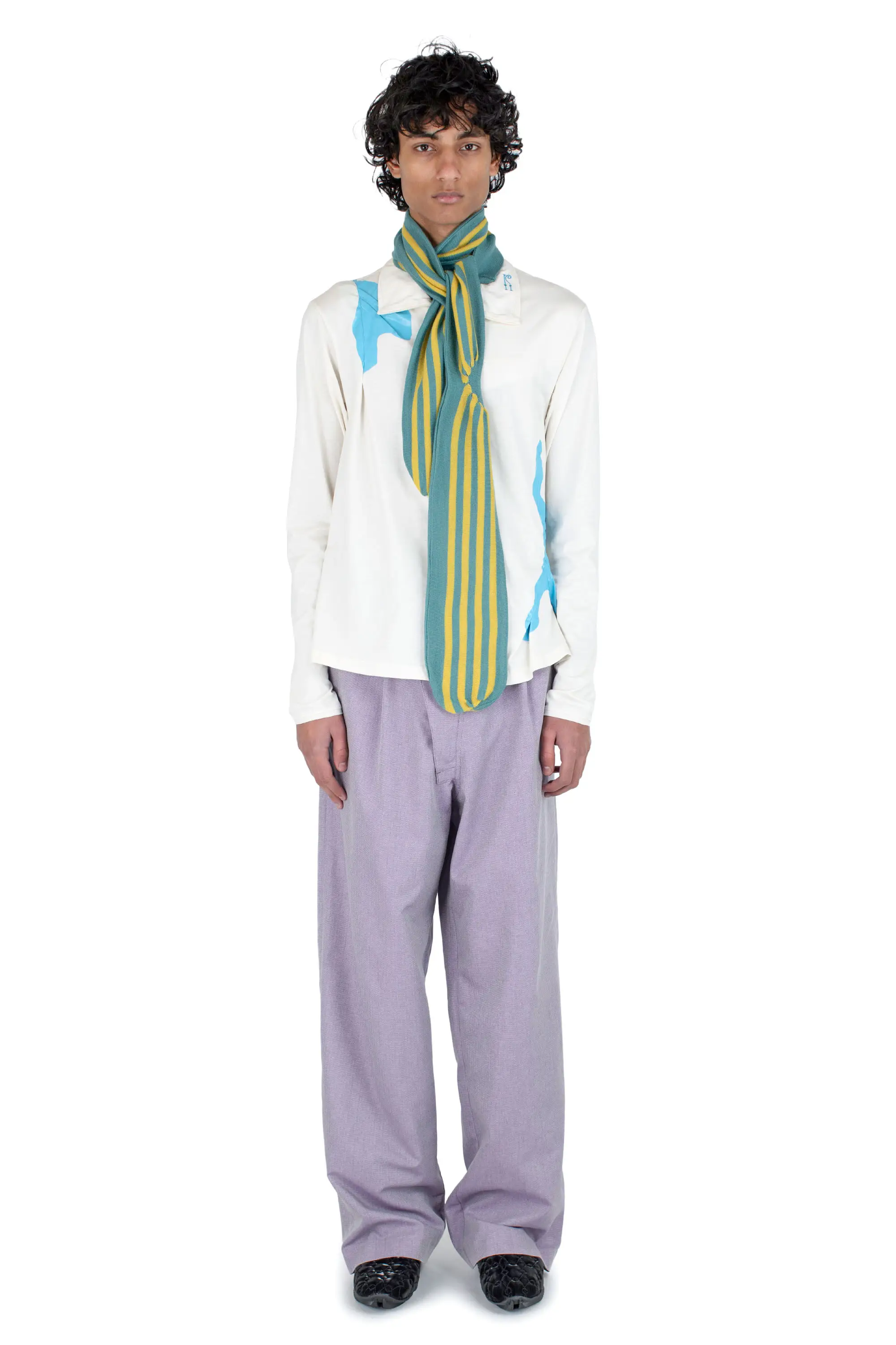 KIKO KOSTADINOV NAVIN WIDE TROUSER - VIOLET