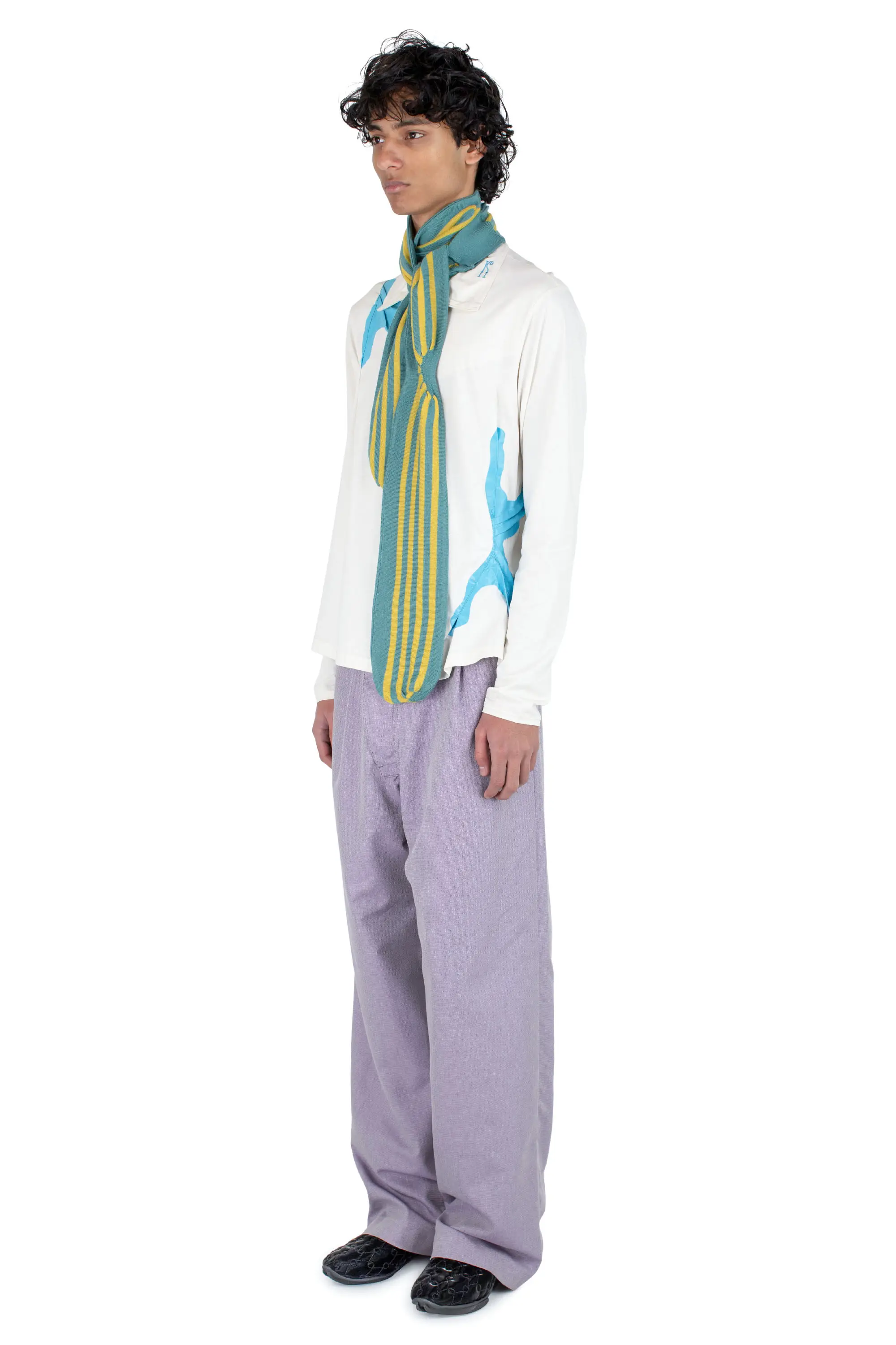 KIKO KOSTADINOV NAVIN WIDE TROUSER - VIOLET