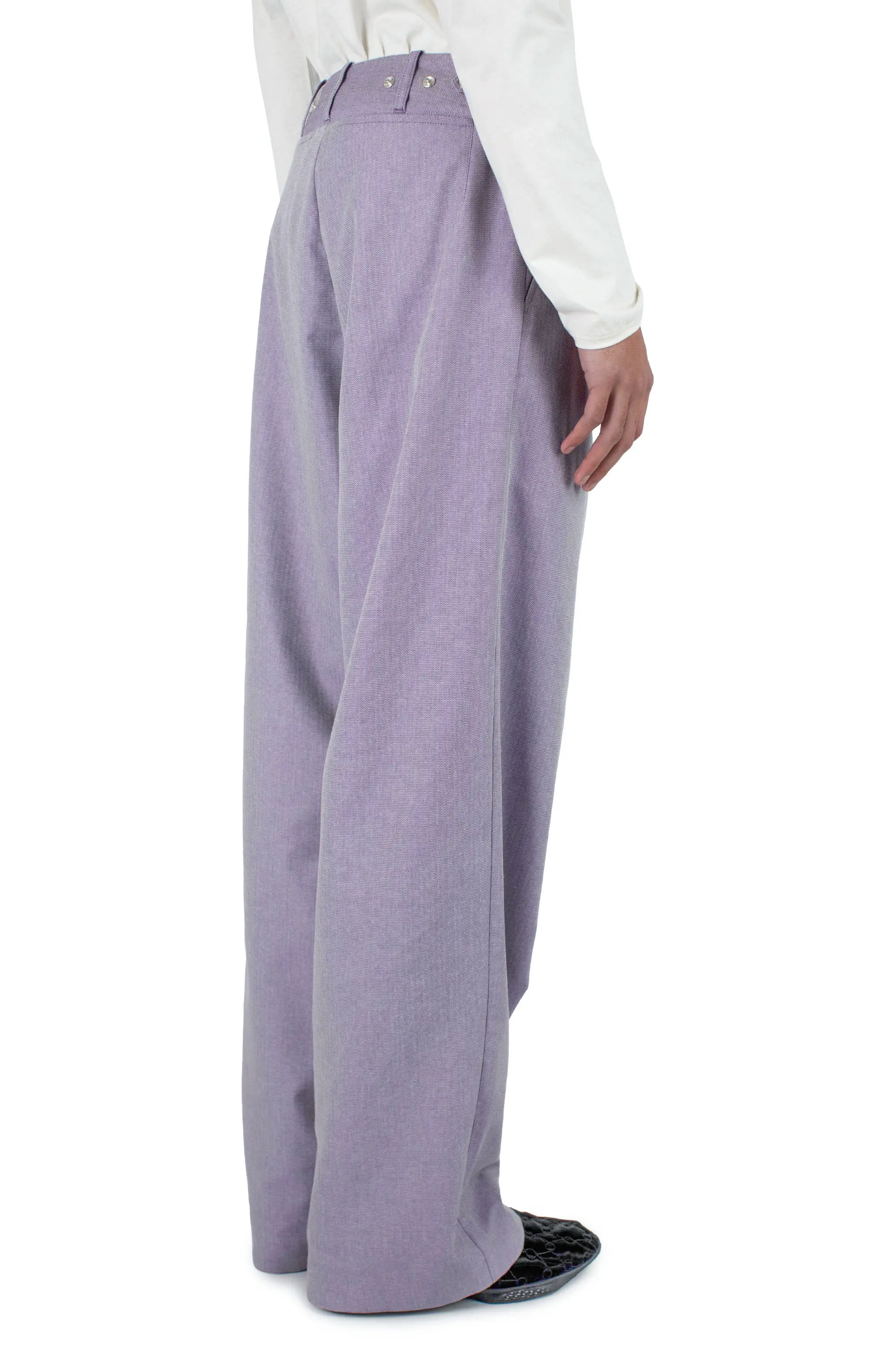 KIKO KOSTADINOV NAVIN WIDE TROUSER - VIOLET