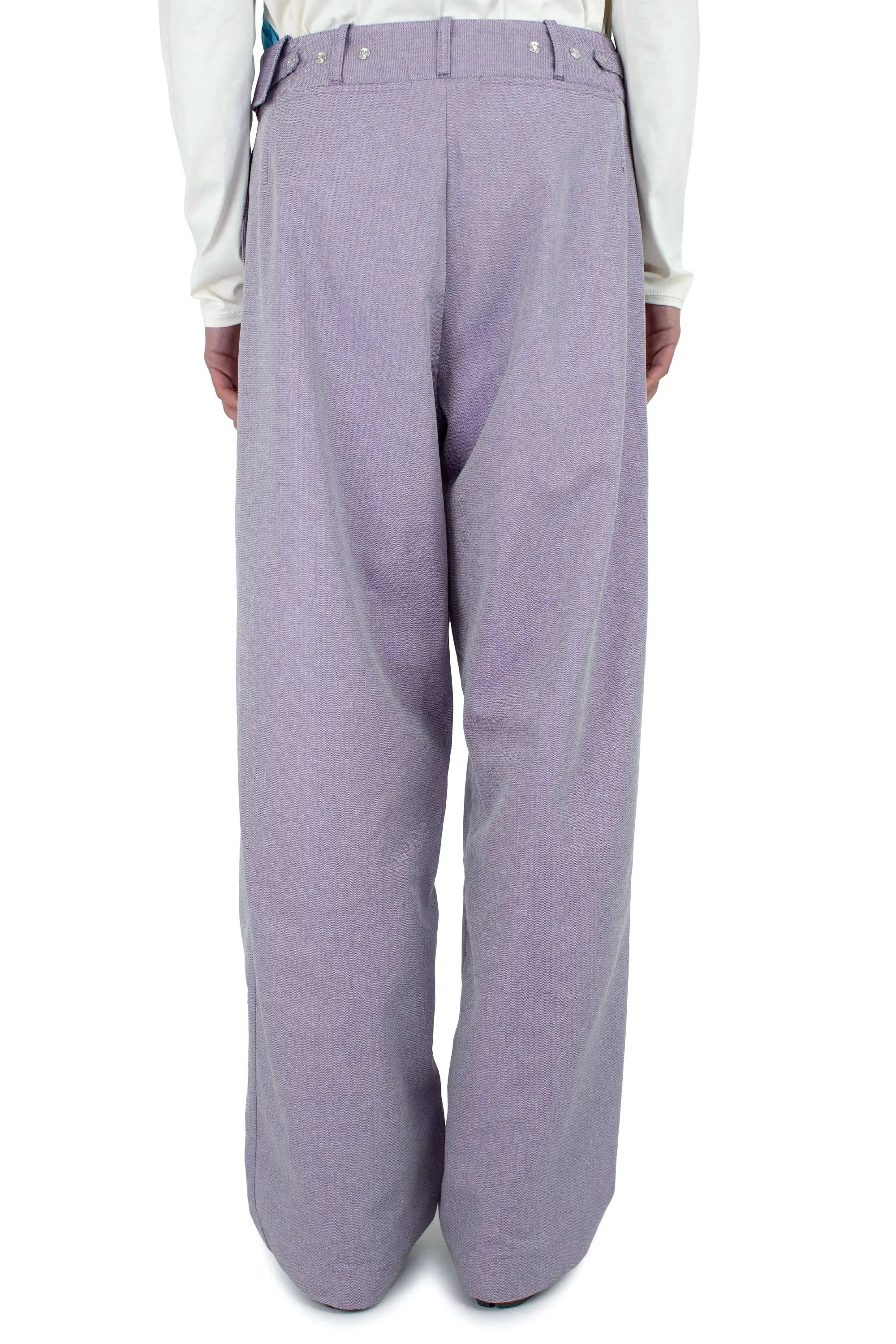 KIKO KOSTADINOV NAVIN WIDE TROUSER - VIOLET