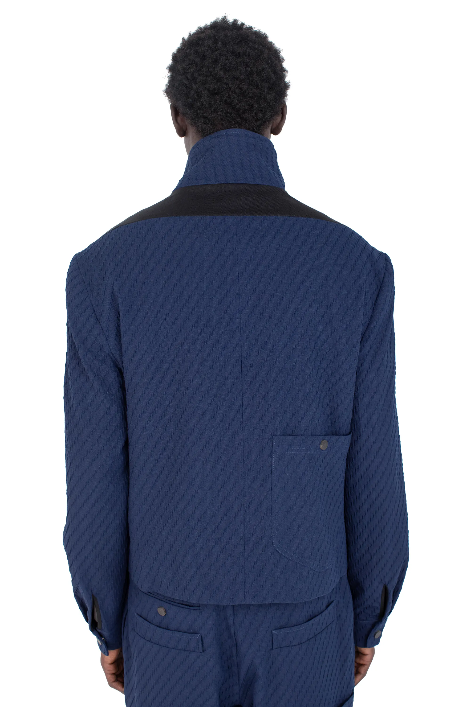 KIKO KOSTADINOV NORO BLOUSON - ABYSS BLUE