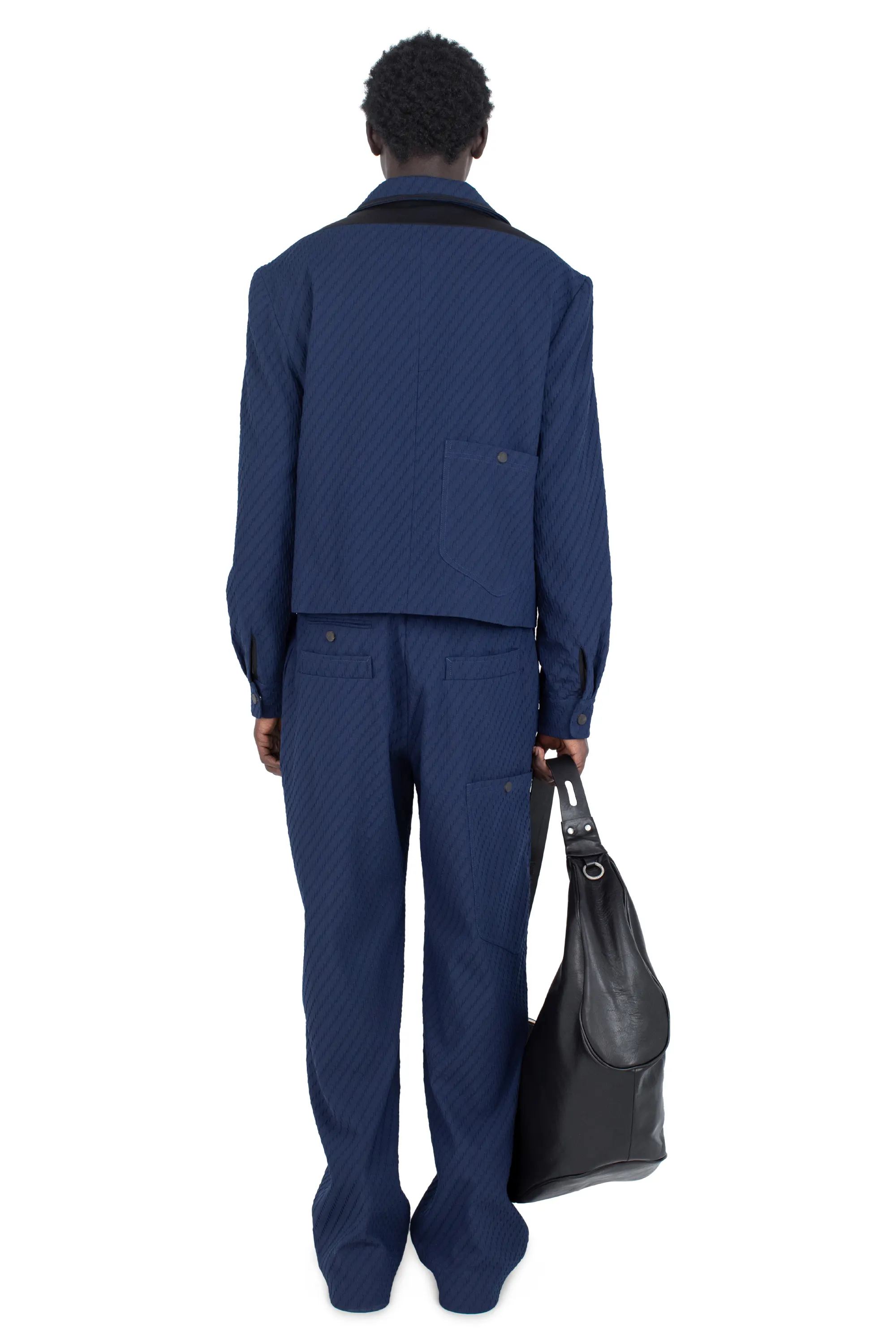 KIKO KOSTADINOV NORO BLOUSON - ABYSS BLUE