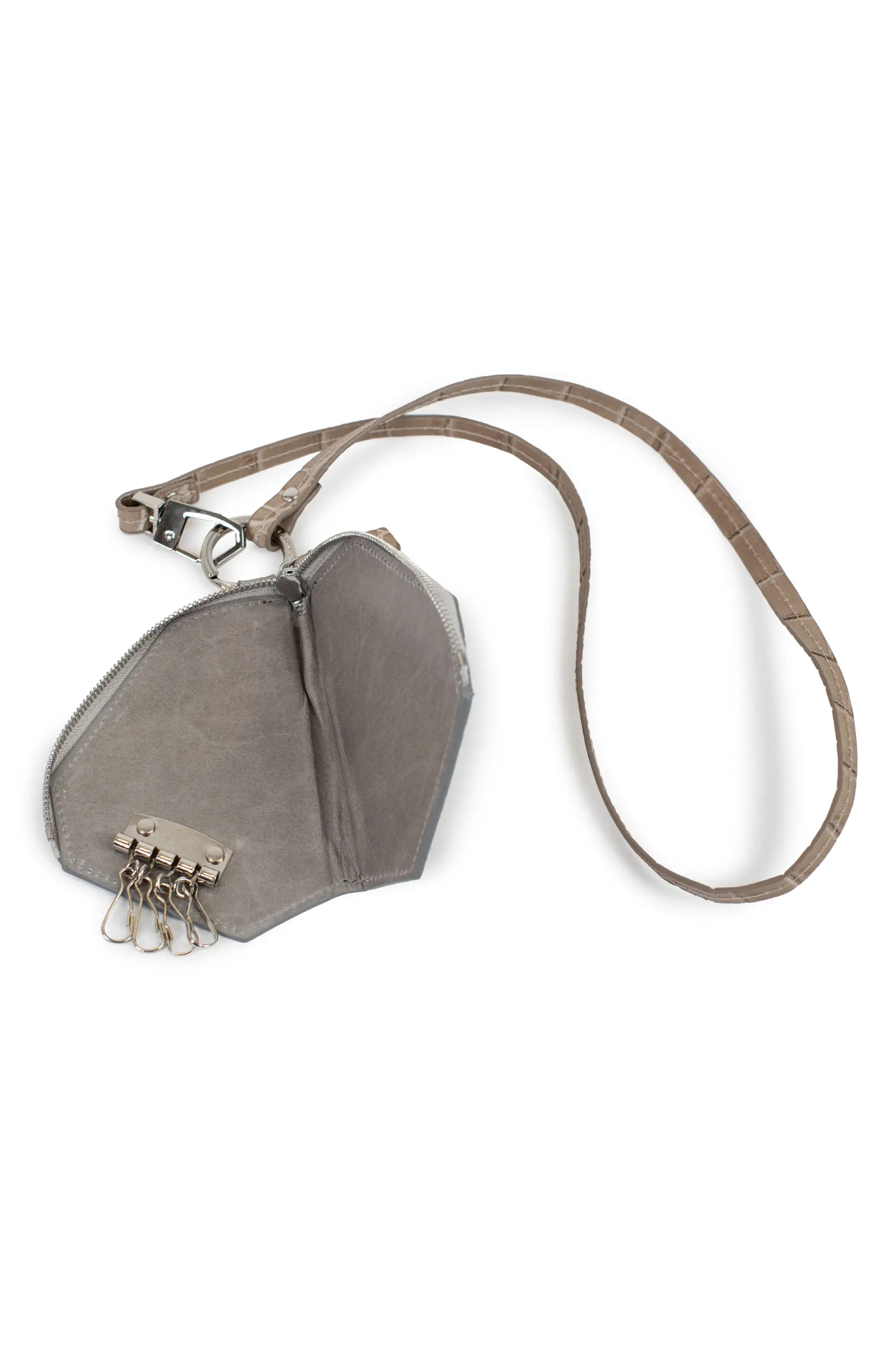 KIKO KOSTADINOV OHNE KEYCASE - L BROWN / CEMENT