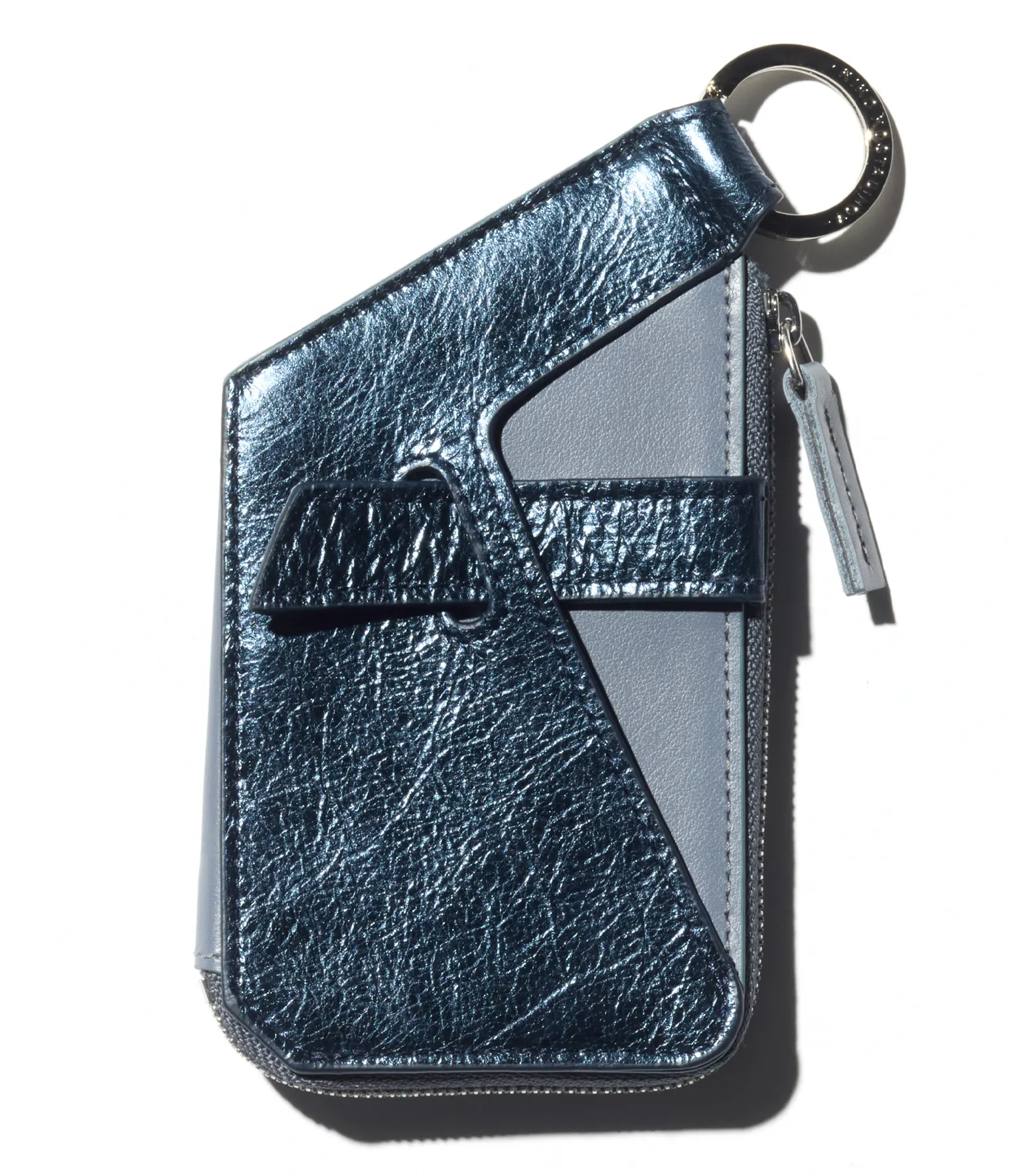 OHNE WALLET - GREY / MIDNIGHT BLUE – KIKO KOSTADINOV