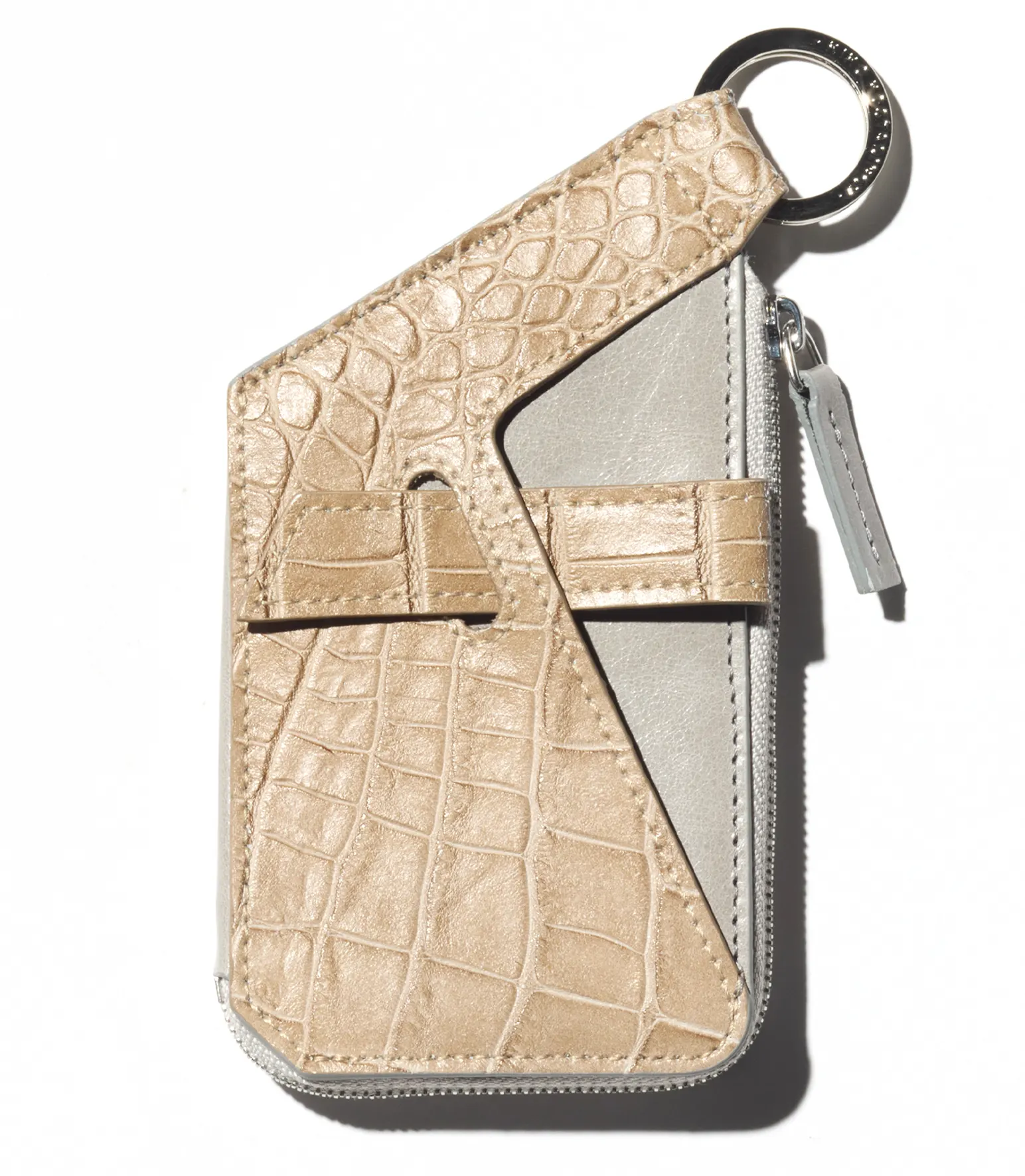 OHNE WALLET - L BROWN / CEMENT – KIKO KOSTADINOV