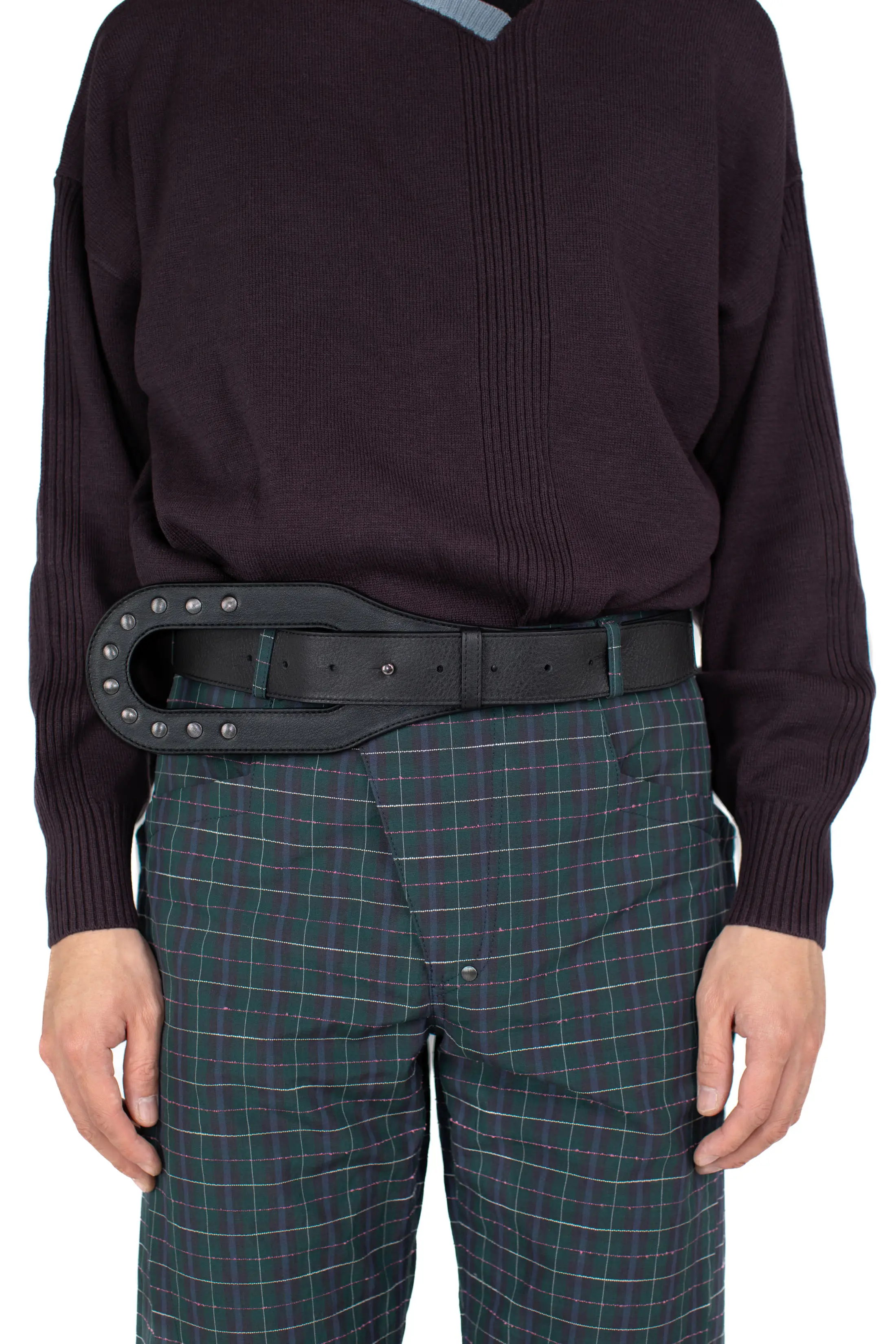 KIKO KOSTADINOV ORVOS BELT - BLACK OBSIDIAN