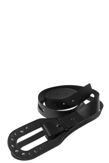 KIKO KOSTADINOV ORVOS BELT - BLACK OBSIDIAN