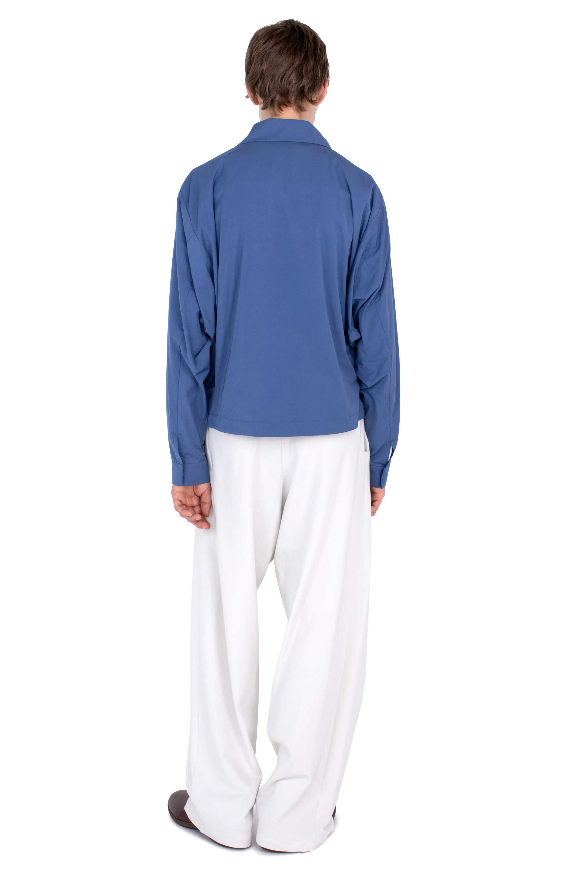 KIKO KOSTADINOV OSCAR WIDE TROUSERS - ECRU