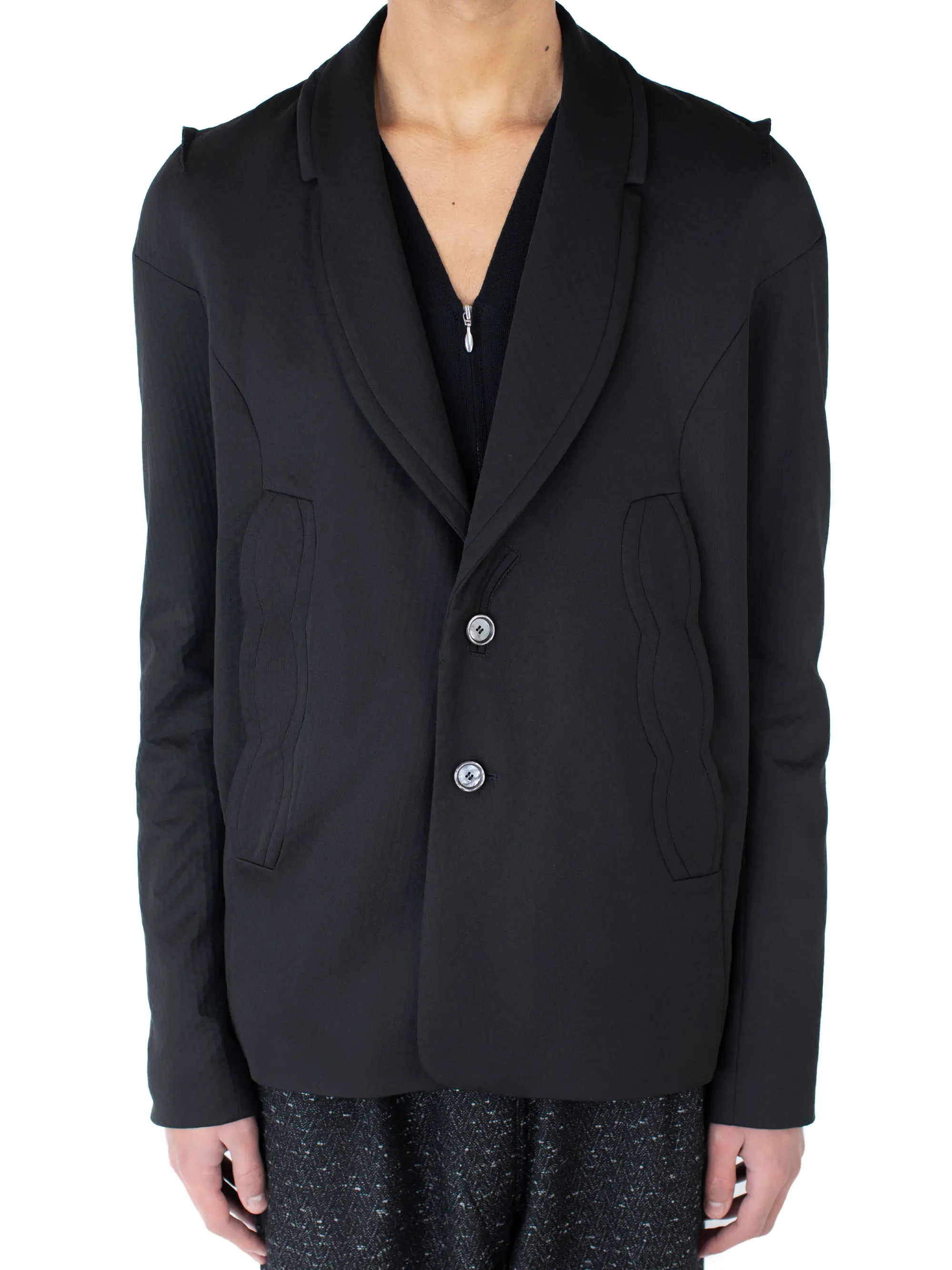 KIKO KOSTADINOV OSTRO BLAZER - COAL BLACK