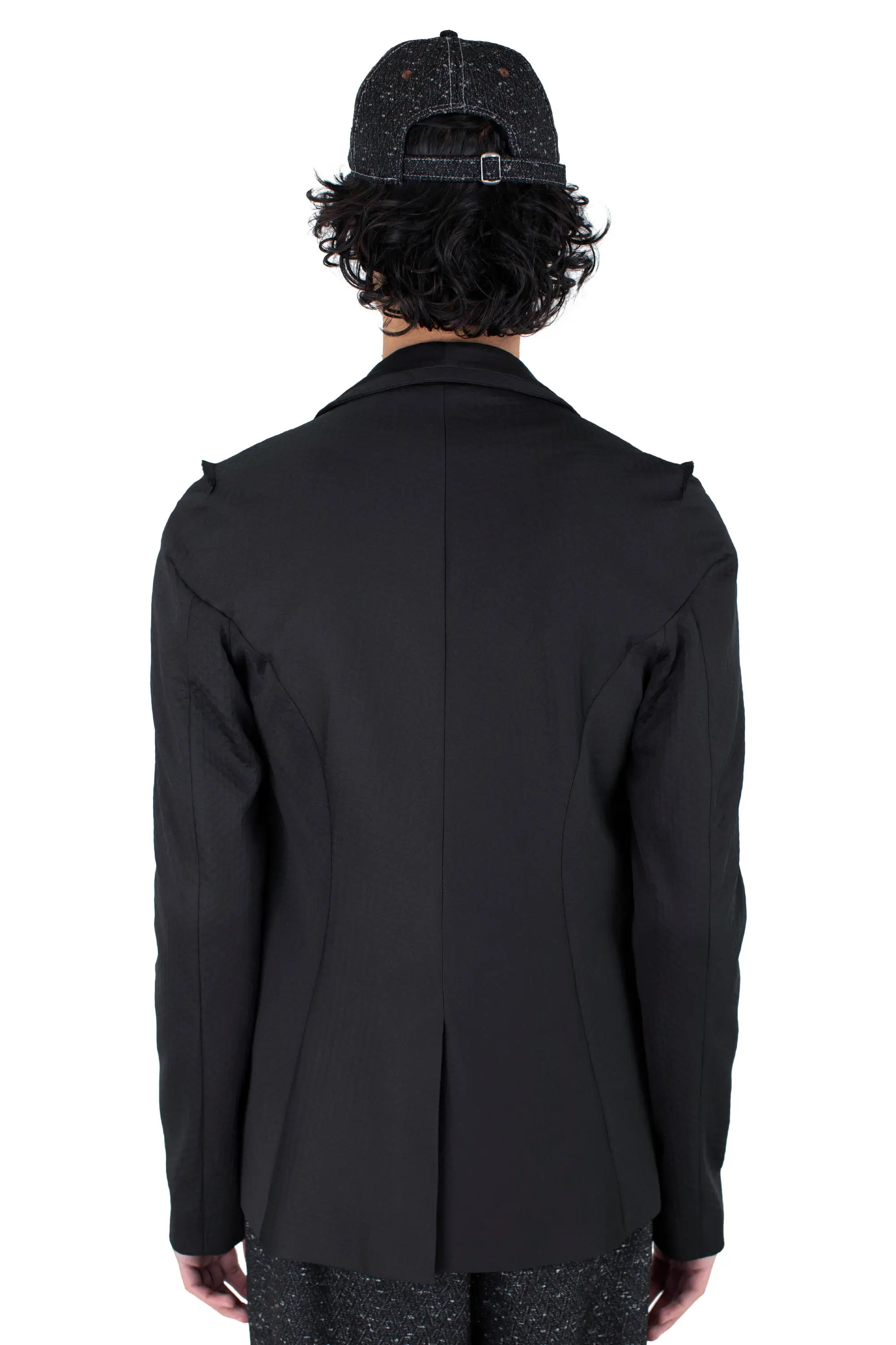 KIKO KOSTADINOV OSTRO BLAZER - COAL BLACK