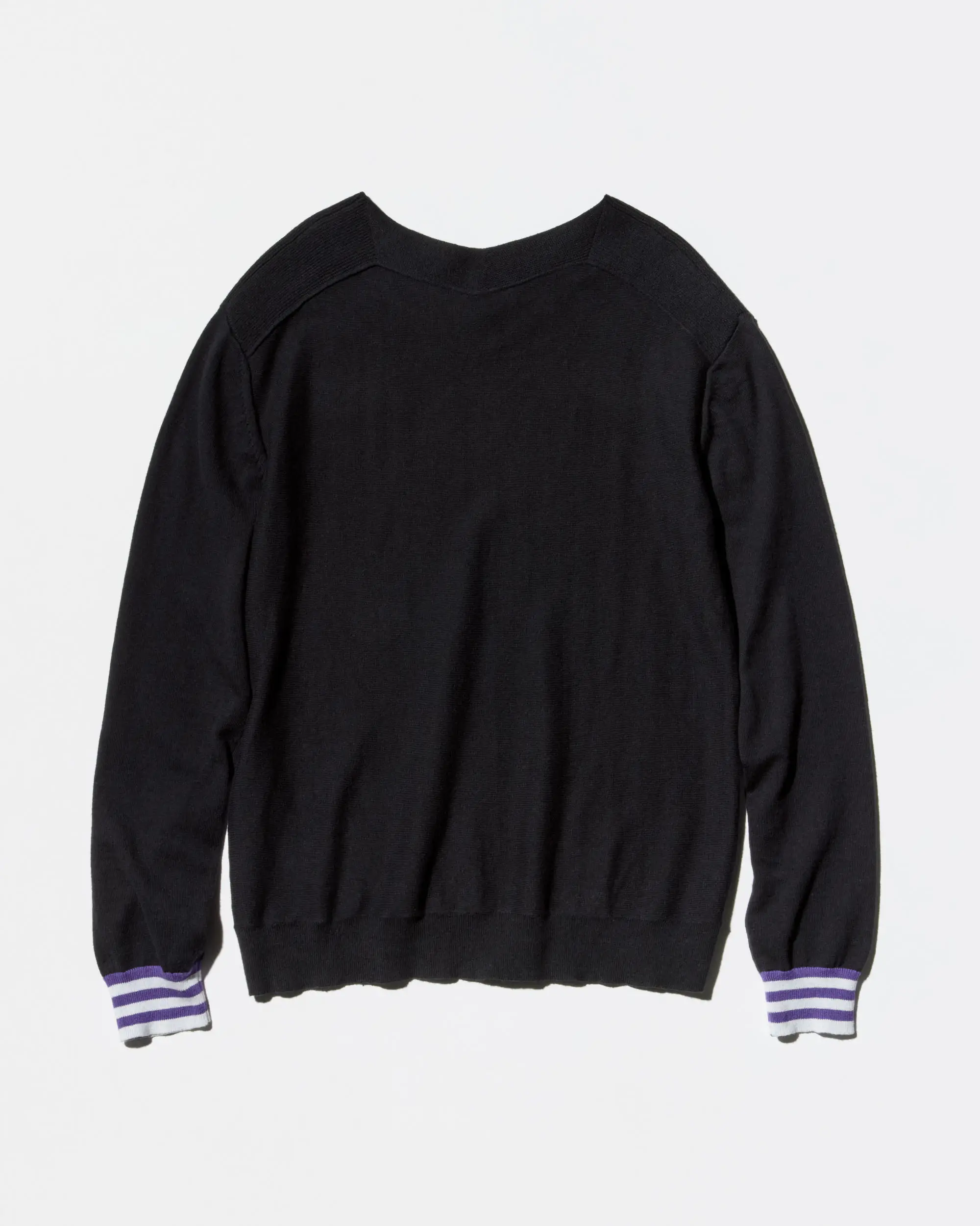 KIKO KOSTADINOV OSTRO JUMPER - DEEP BLACK / PURPLE / BLUE