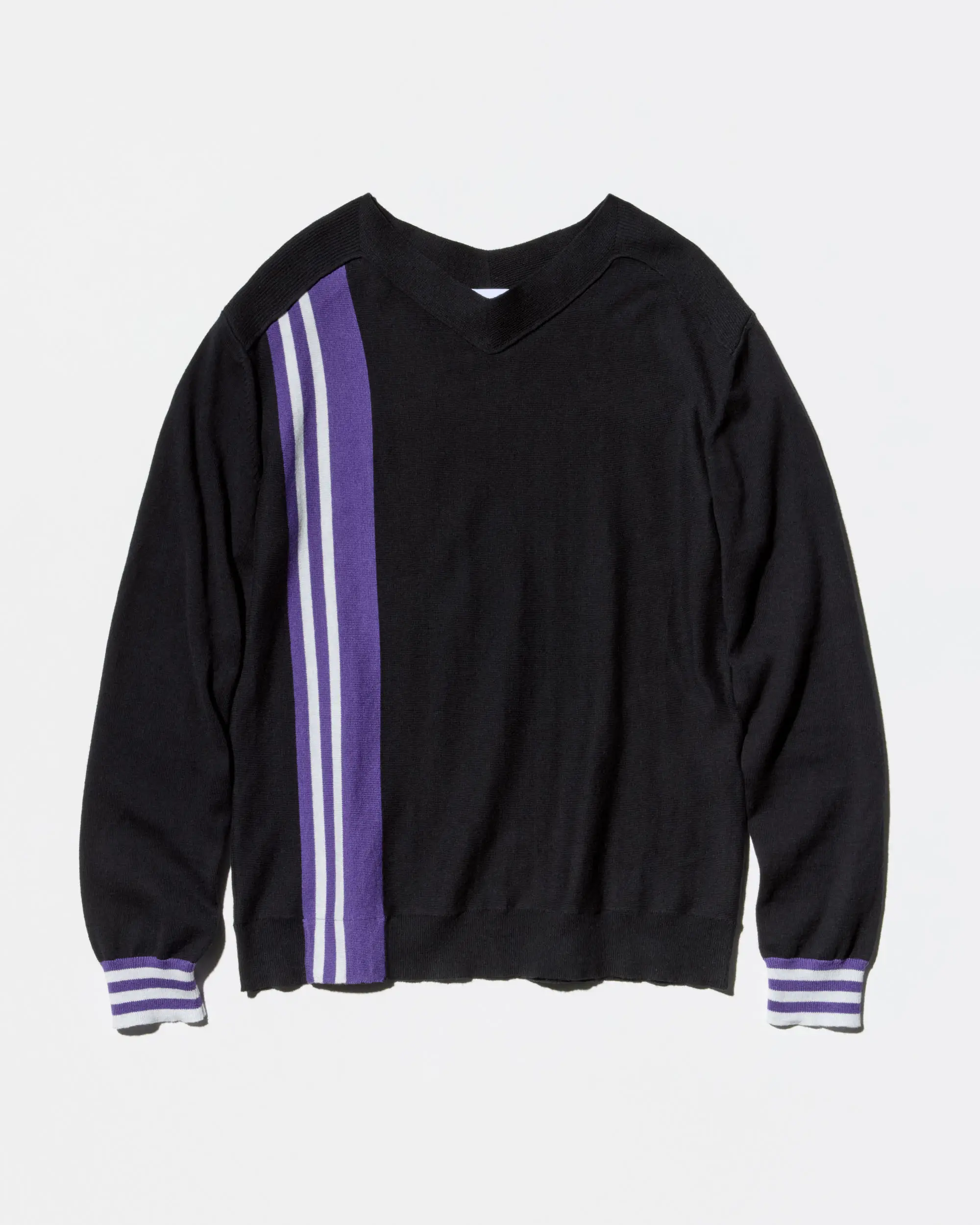 KIKO KOSTADINOV OSTRO JUMPER - DEEP BLACK / PURPLE / BLUE