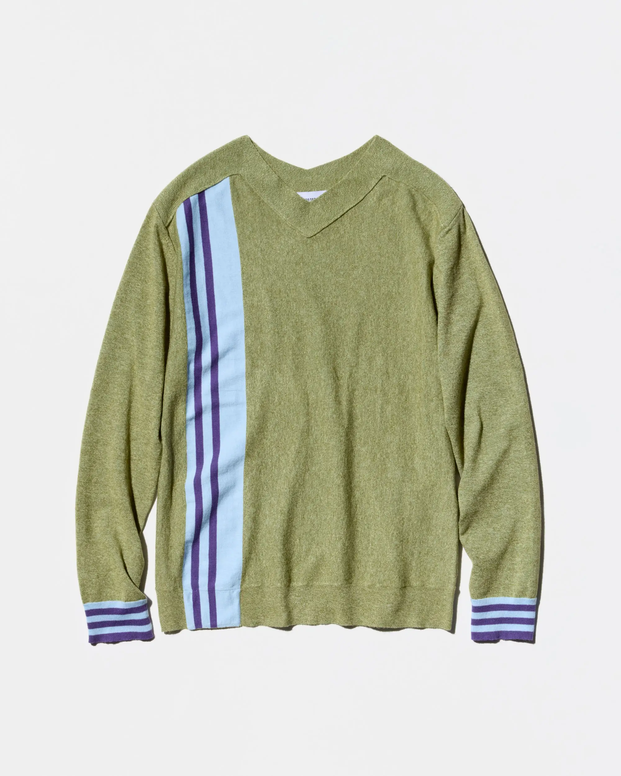 KIKO KOSTADINOV OSTRO JUMPER - GREEN MELANGE / BLUE / PURPLE