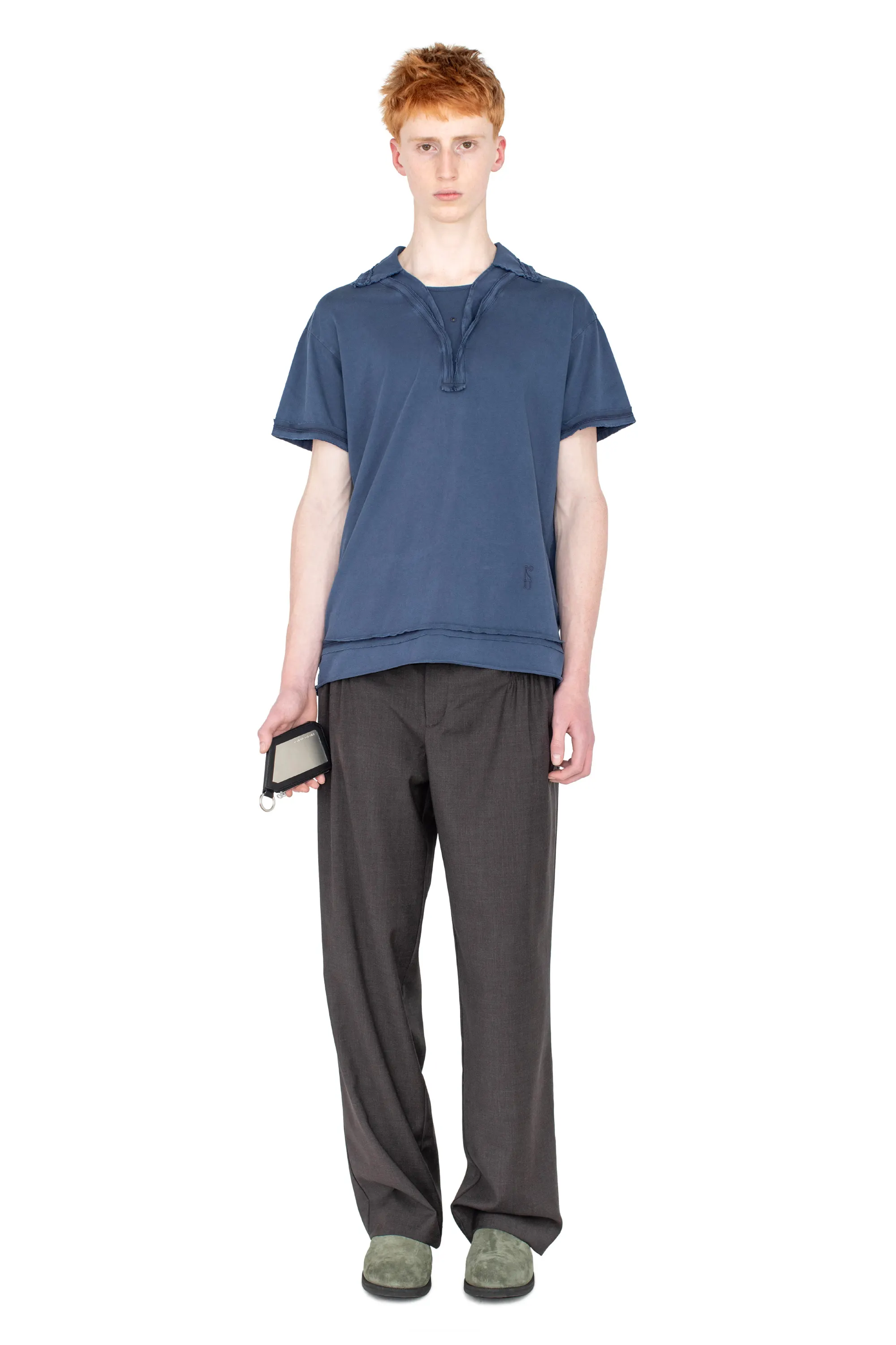 OTAK POLO SHIRT - NAVY – KIKO KOSTADINOV