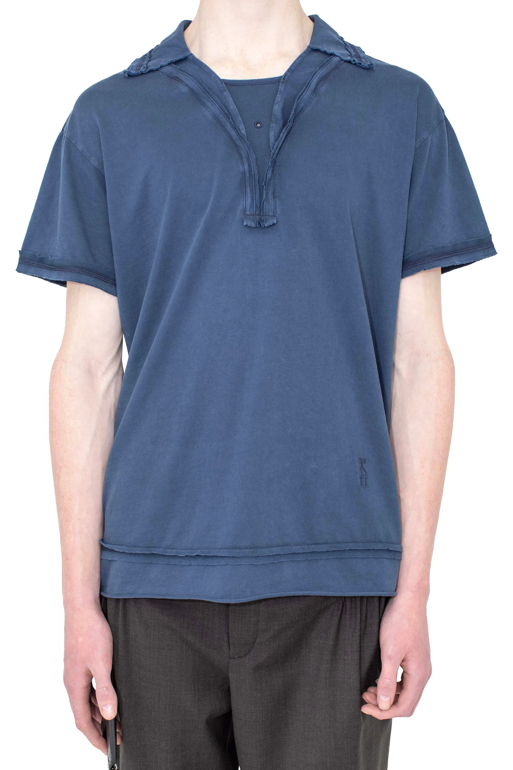 KIKO KOSTADINOV OTAK POLO SHIRT - NAVY