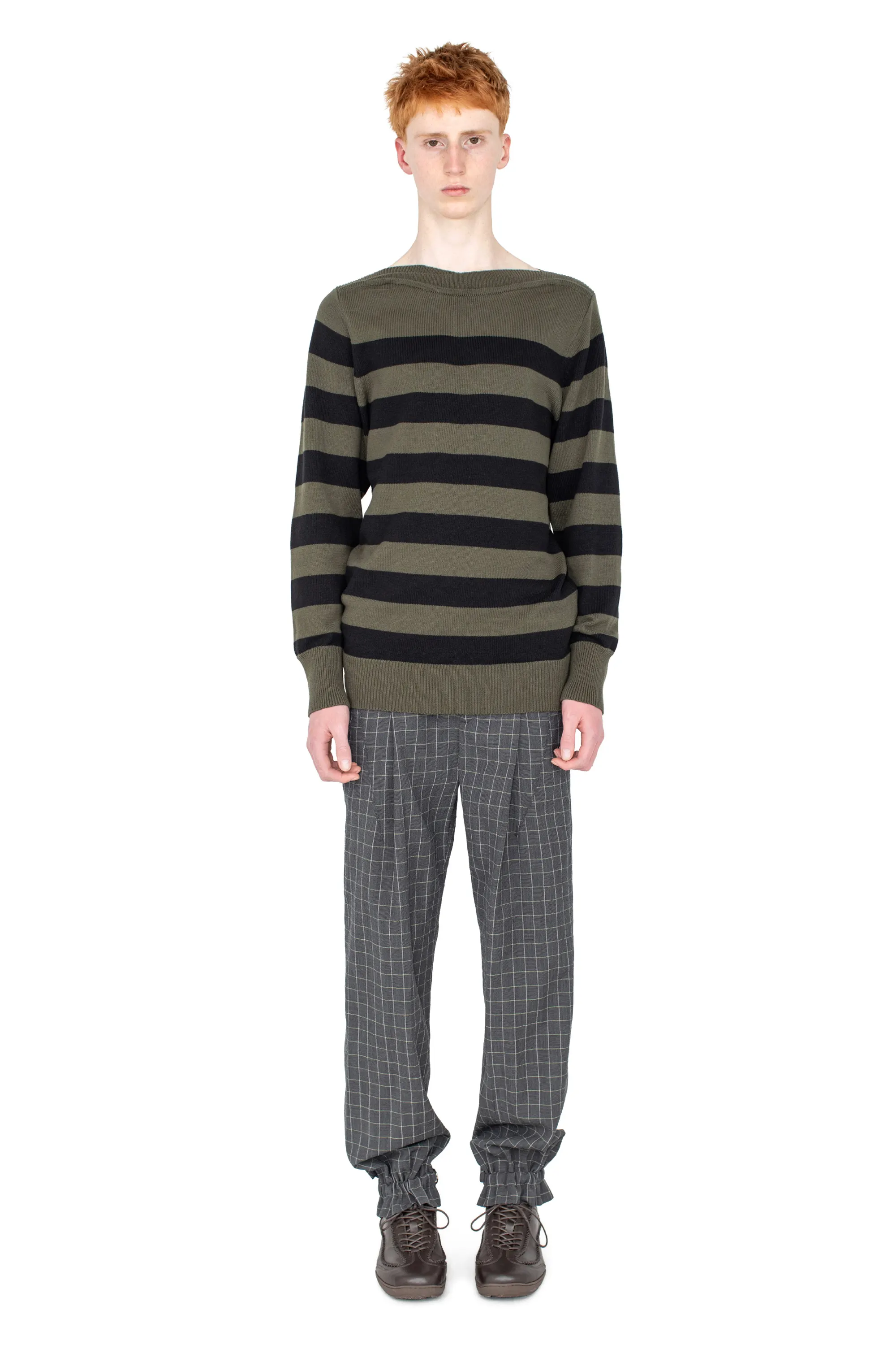 KIKO KOSTADINOV OTAK PULLOVER - FERN & BLACK