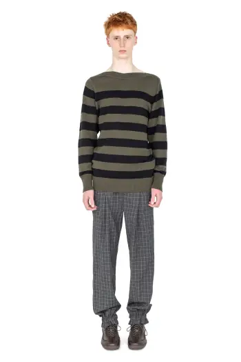 KIKO KOSTADINOV OTAK PULLOVER - FERN & BLACK