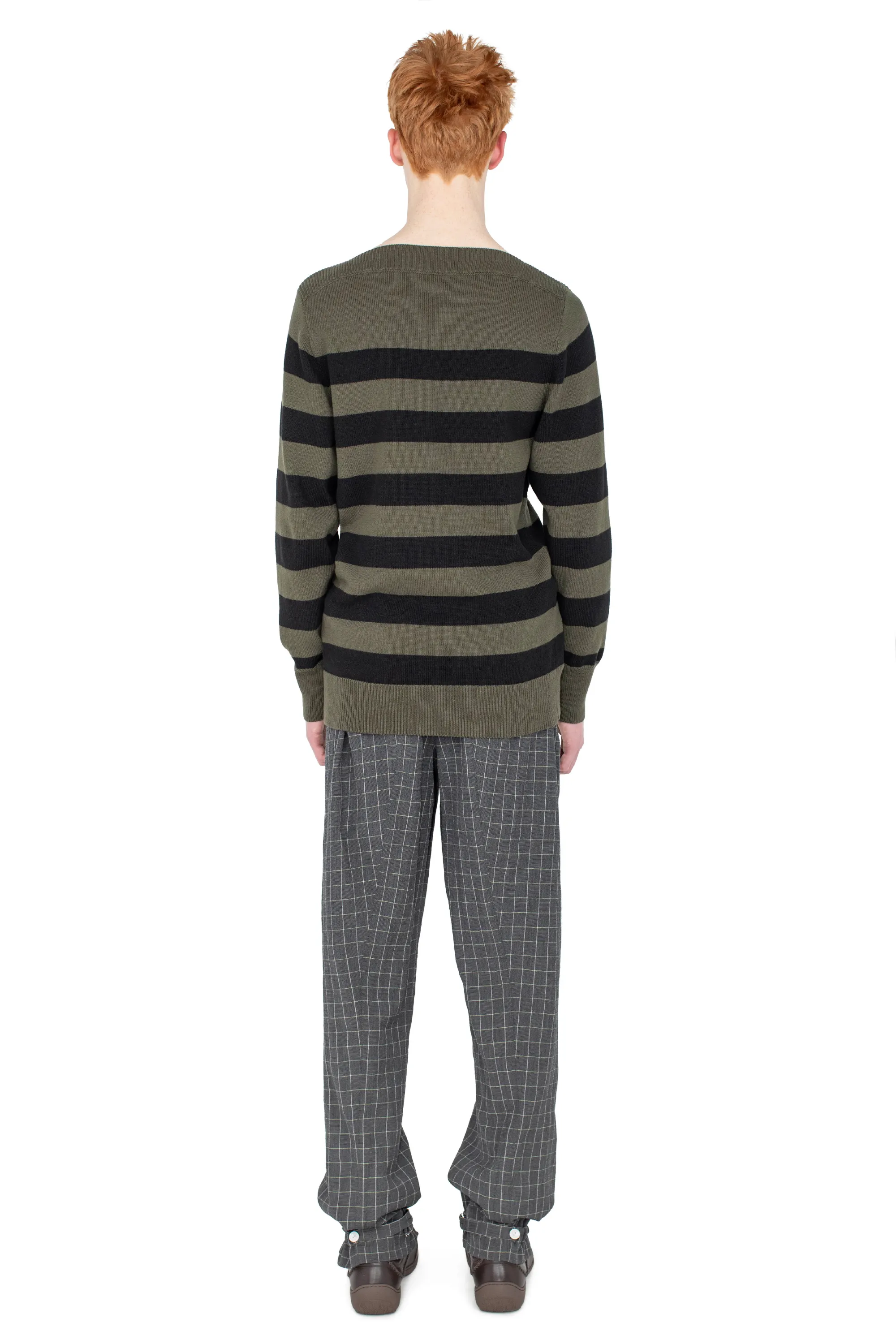KIKO KOSTADINOV OTAK PULLOVER - FERN & BLACK