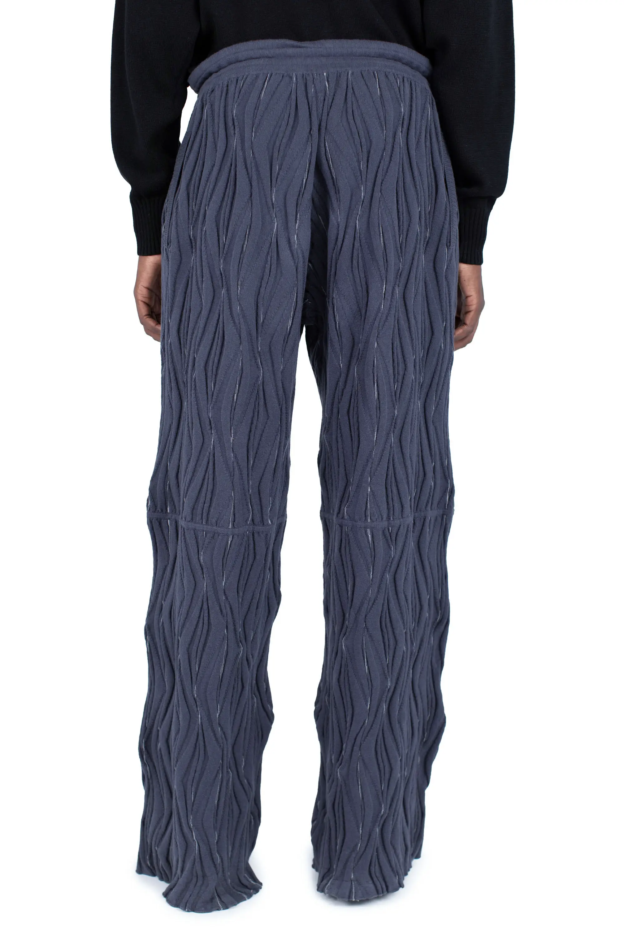 KIKO KOSTADINOV RADAY KNIT TROUSER - GREY/L GREY SWIRL