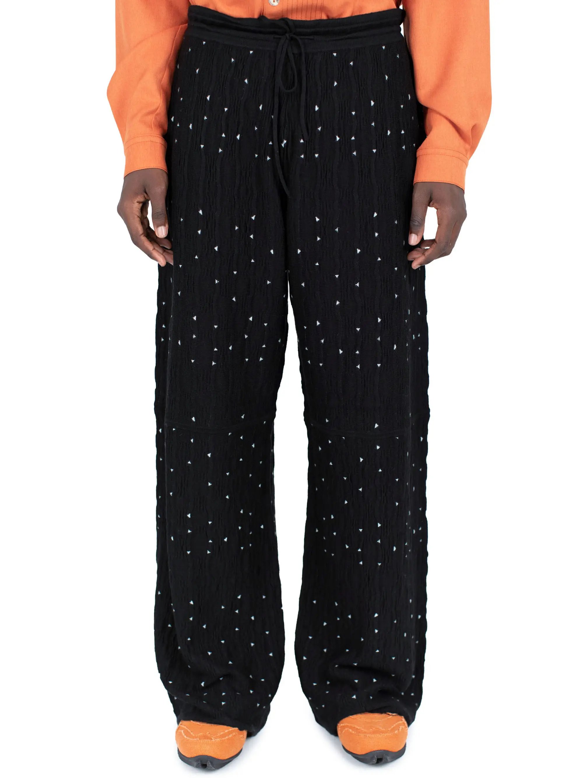 KIKO KOSTADINOV RADAY KNIT TROUSER - NIGHT SKY