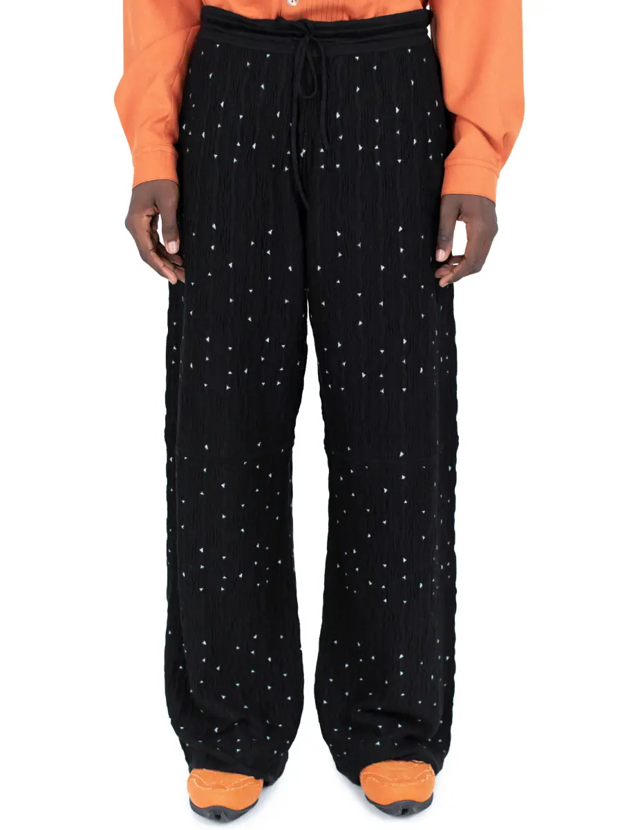 KIKO KOSTADINOV RADAY KNIT TROUSER - NIGHT SKY