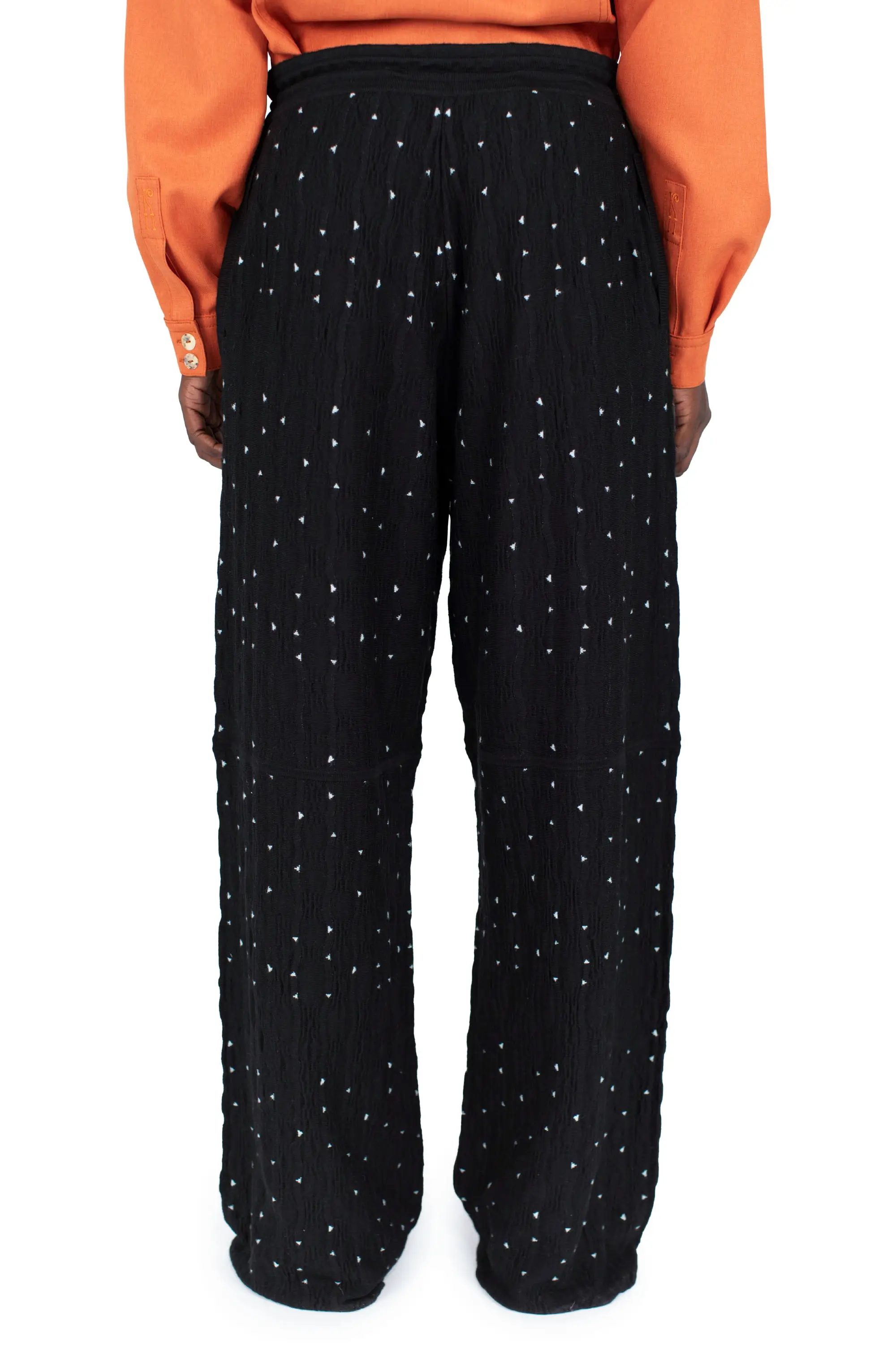 KIKO KOSTADINOV RADAY KNIT TROUSER - NIGHT SKY
