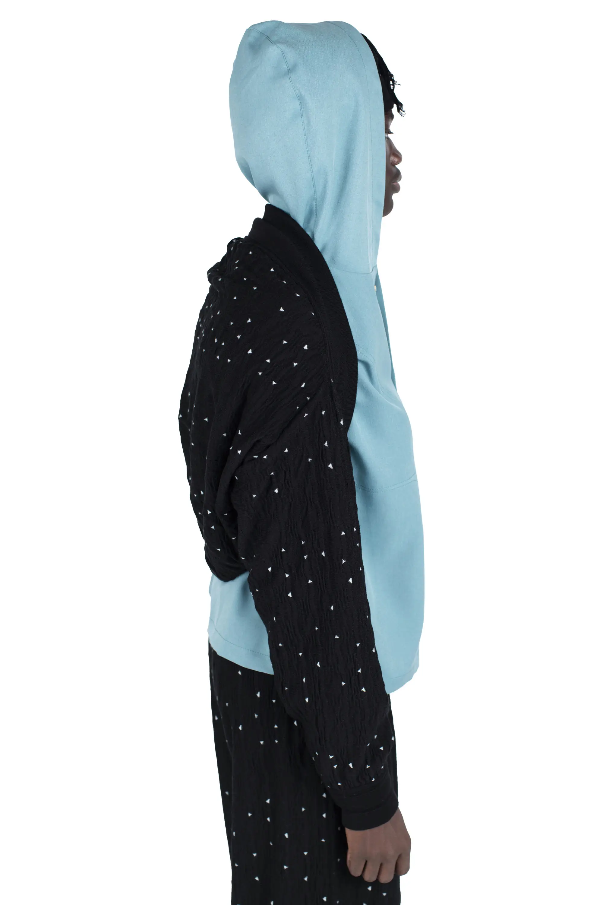 KIKO KOSTADINOV RADAY KNITTED BOLERO - NIGHT SKY