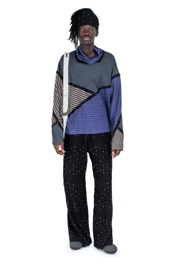 KIKO KOSTADINOV カラ ニット フト KKWAW24KN1299 DOSHABURI 通販｜KIKO KOSTADINOV DENDRA CABLE KNIT SWEATER