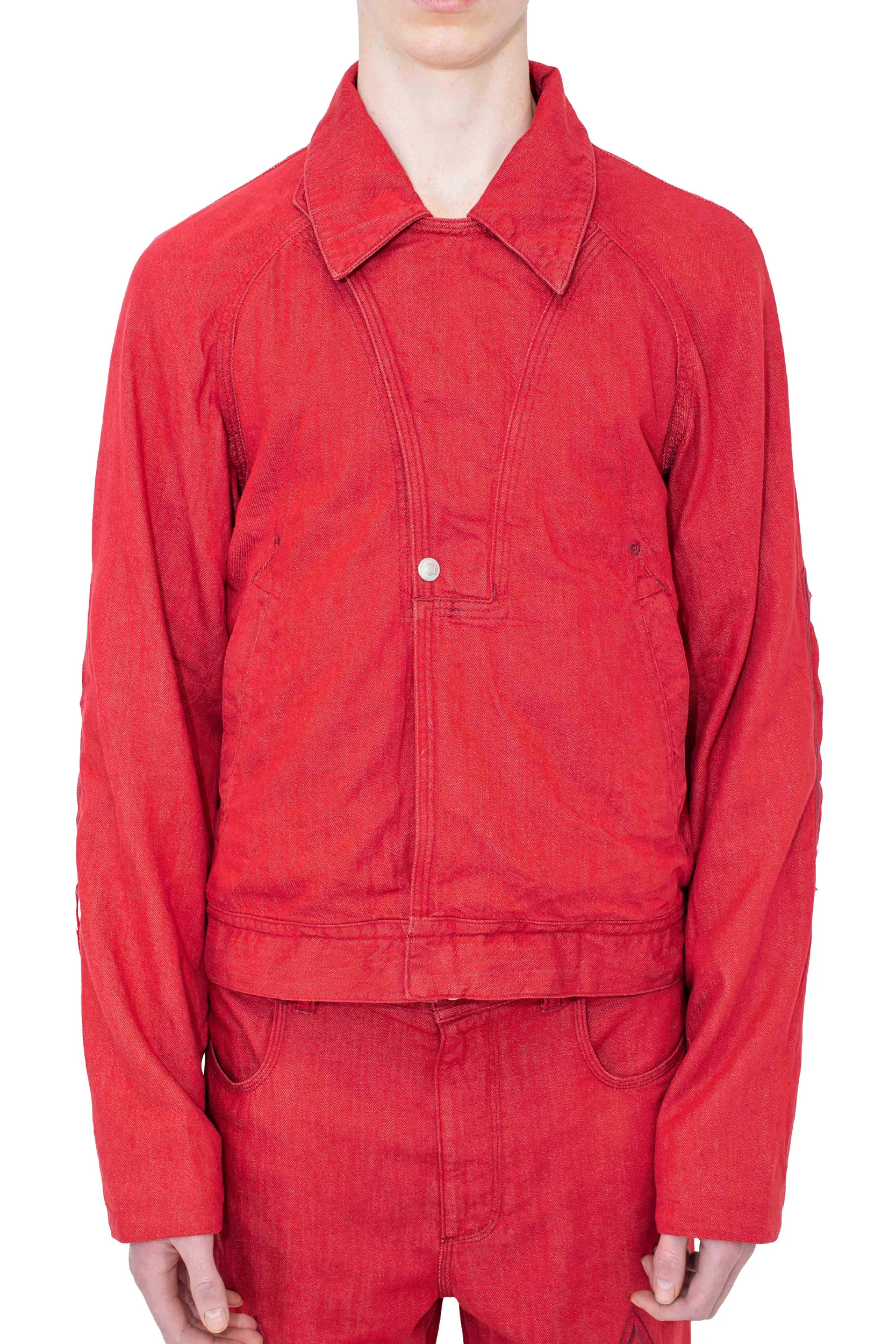 REMORA BLOUSON - CHERRY RED – KIKO KOSTADINOV