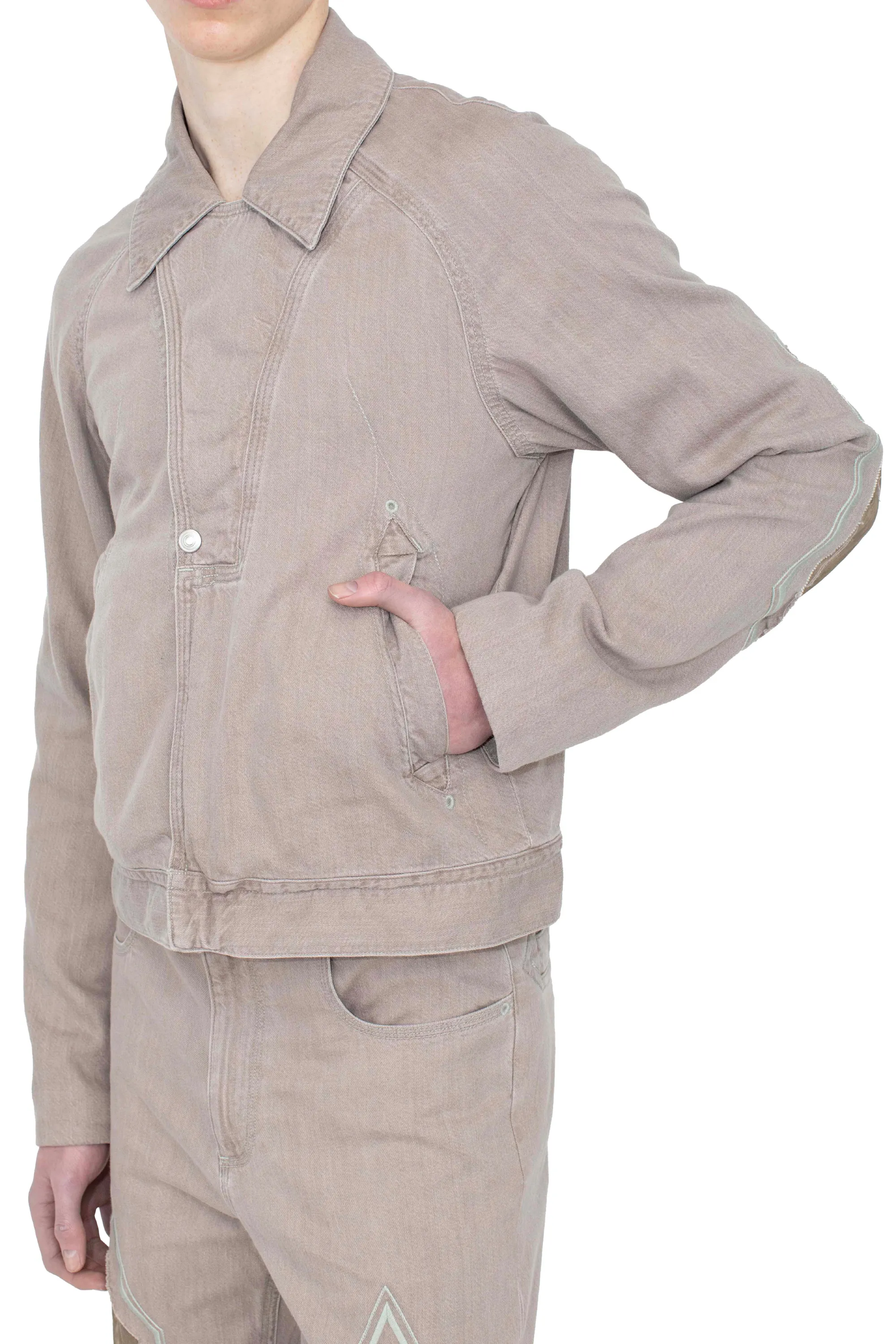 KIKO KOSTADINOV REMORA BLOUSON - SOFT TAN