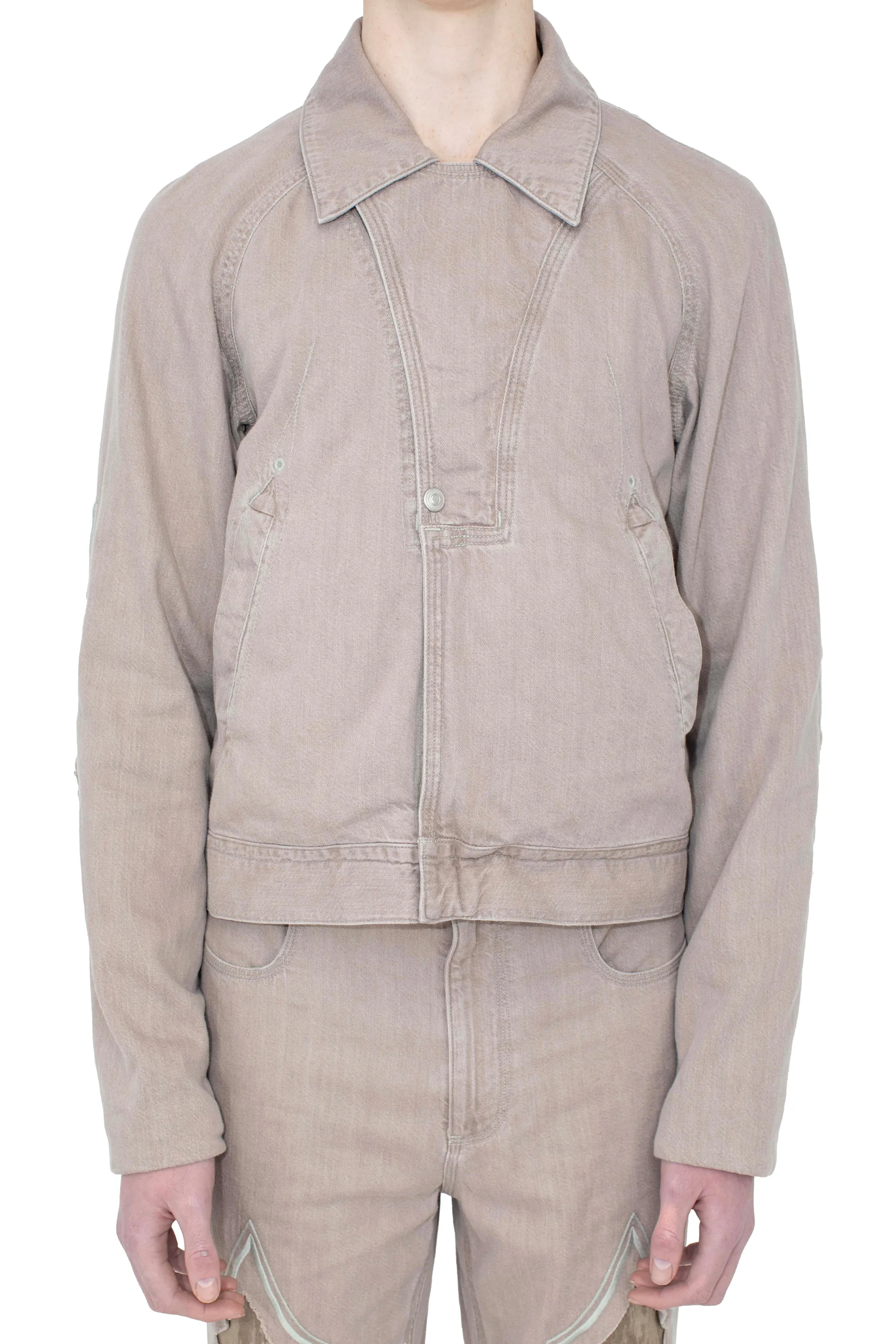 KIKO KOSTADINOV REMORA BLOUSON - SOFT TAN
