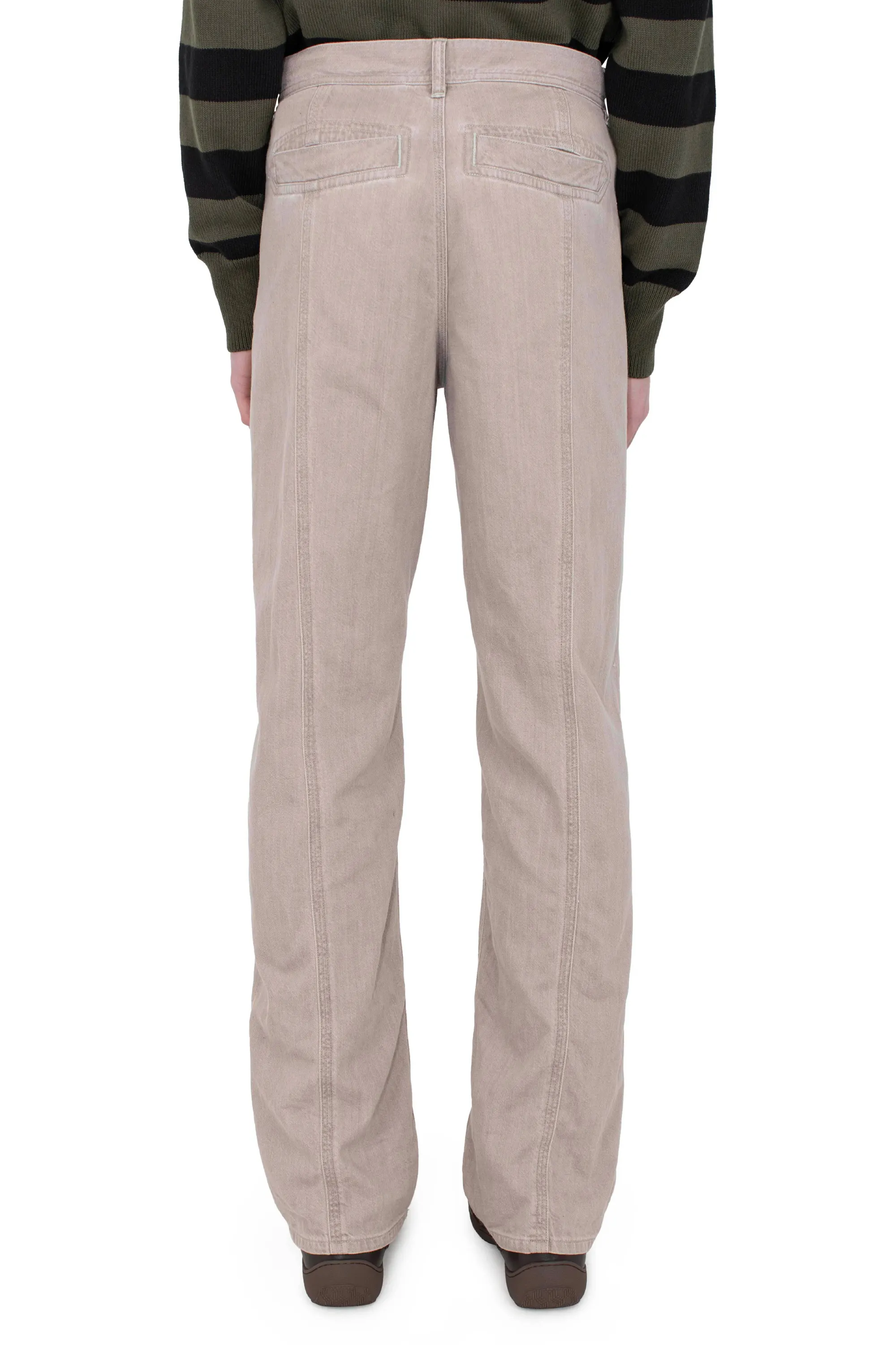 KIKO KOSTADINOV REMORA PANELLED TROUSER - SOFT TAN