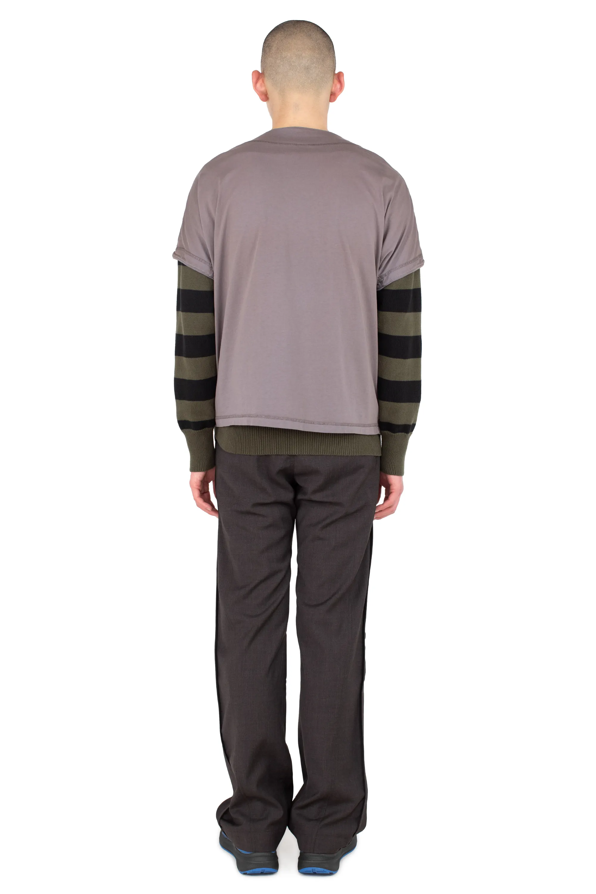 KIKO KOSTADINOV SARGO SHORT SLEEVE HENLEY - IRIS