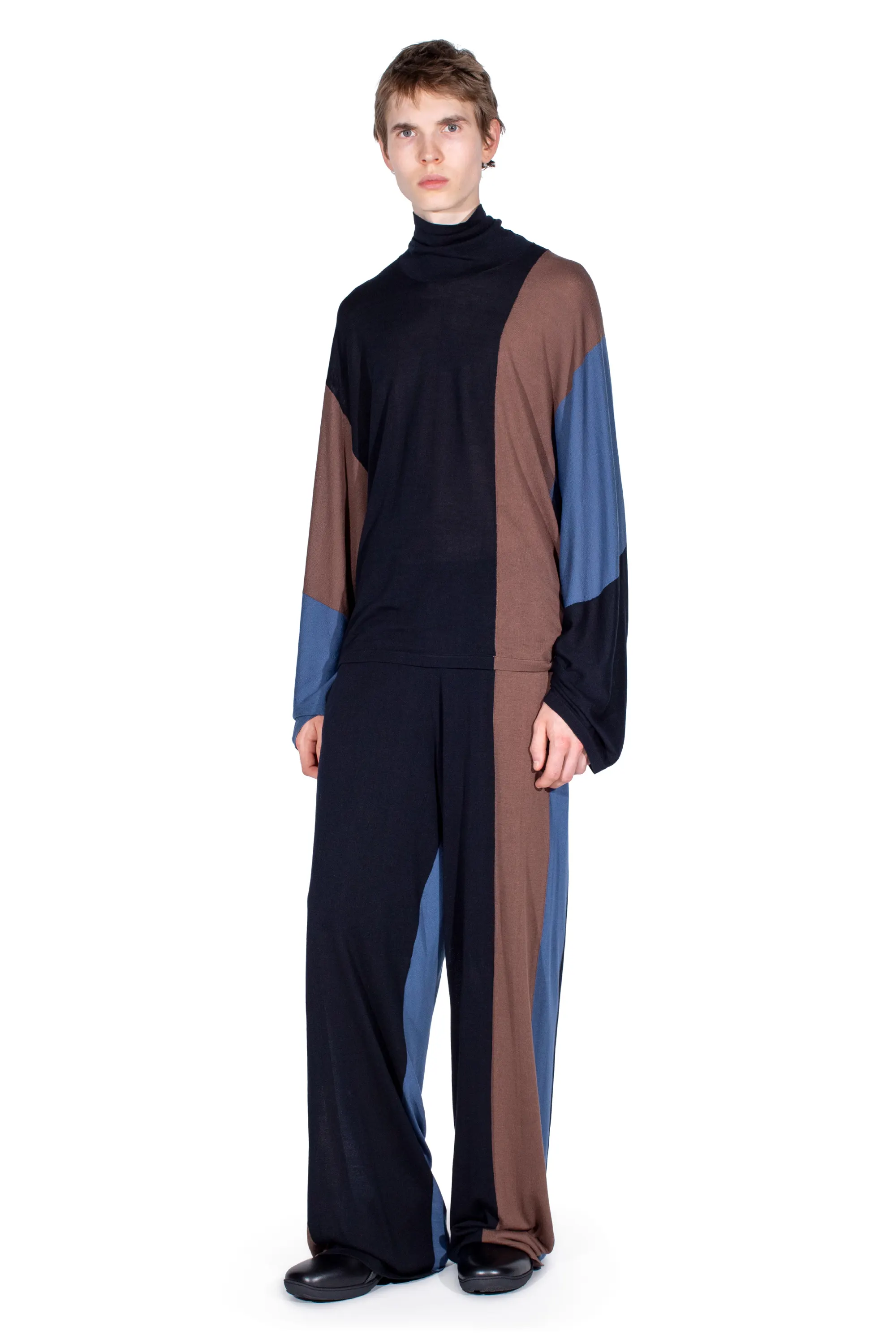 KIKO KOSTADINOV SIGO KNIT PULLOVER - BROWN